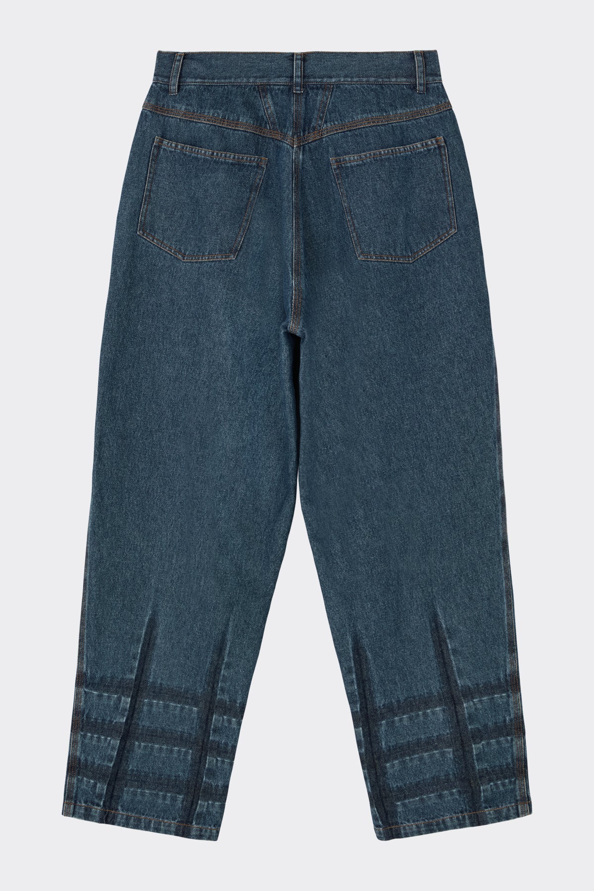 Shelly Trouser in Mid Blue | Noon By Noor