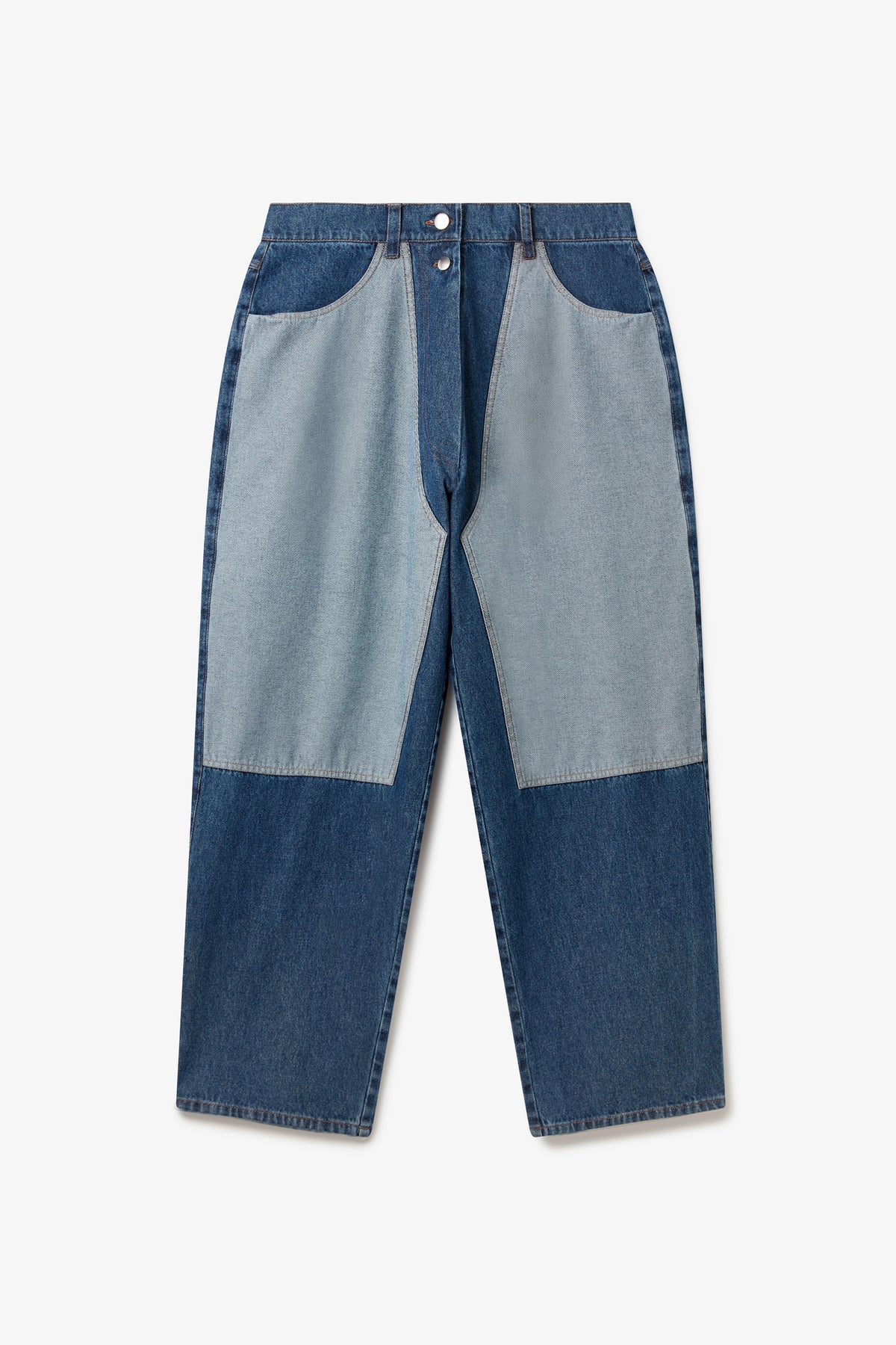 Venita Trouser in Mid Blue | Noon By Noor