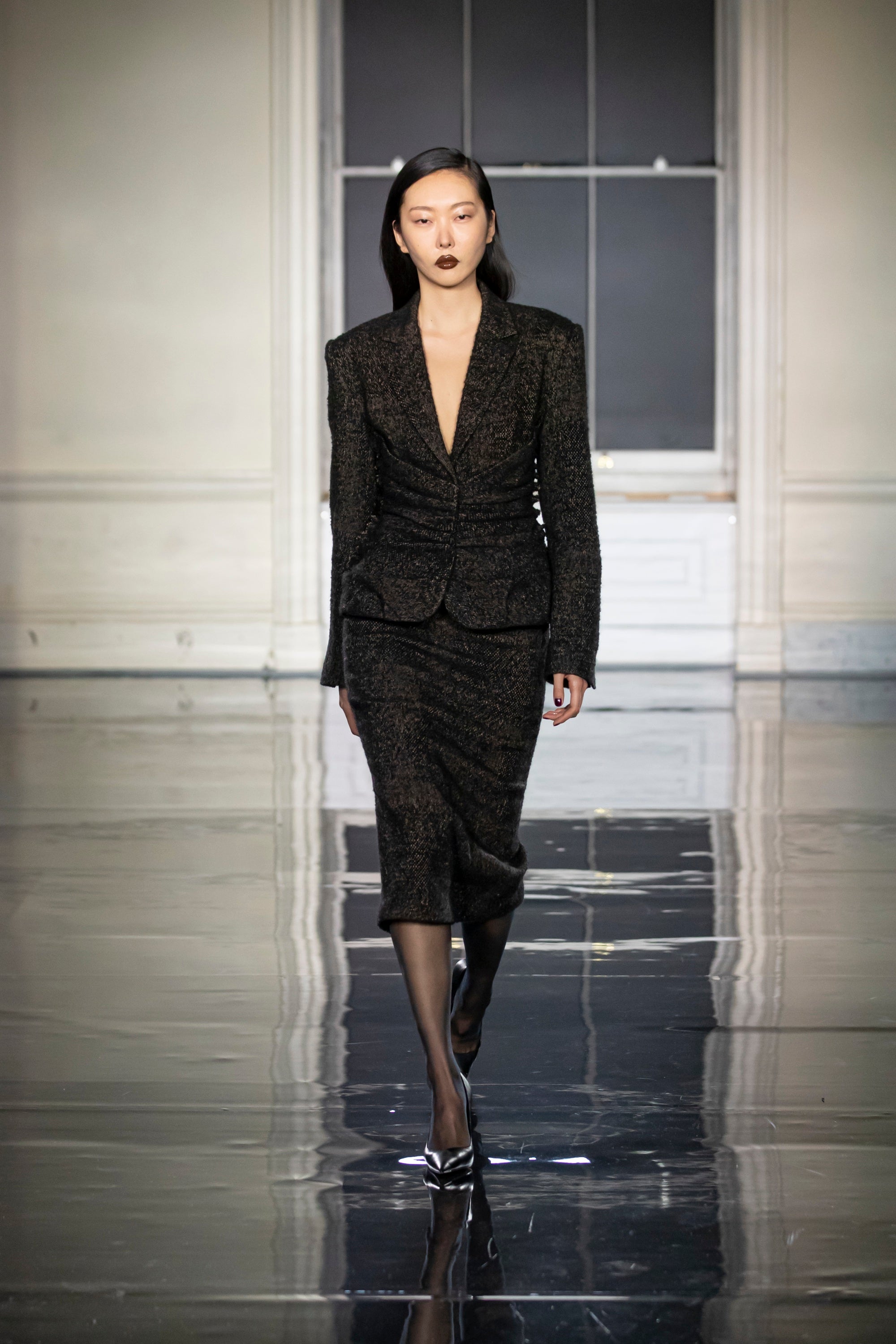 Polly Skrit in Black Caramel | Noon By Noor
