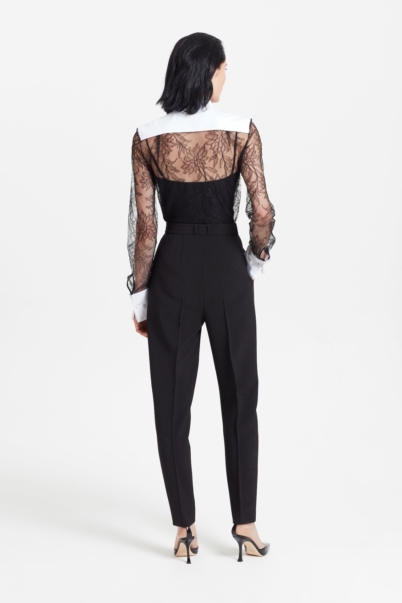 Gaia Trouser in Black | Noon By Noor