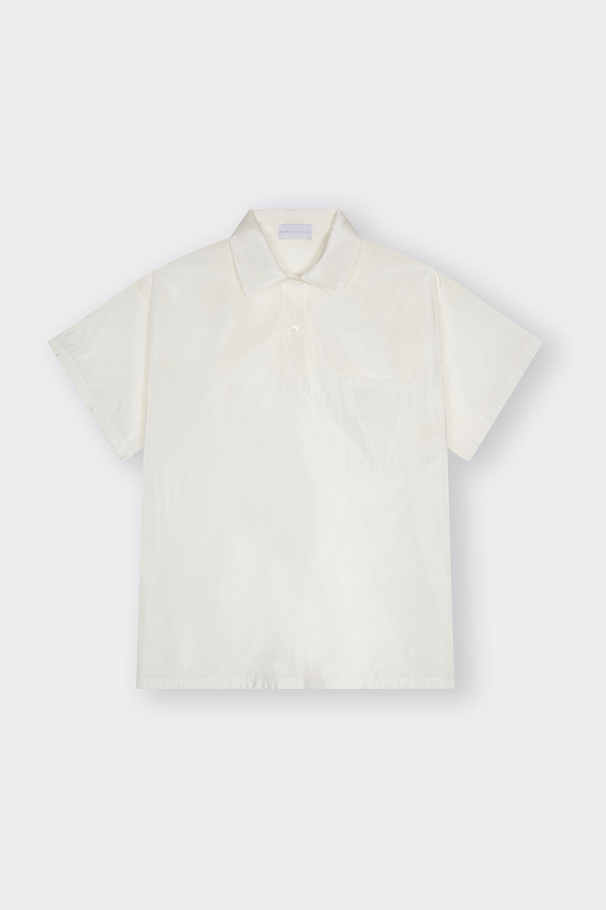 Jane Polo Shirt in Ivory| Noon by Noor