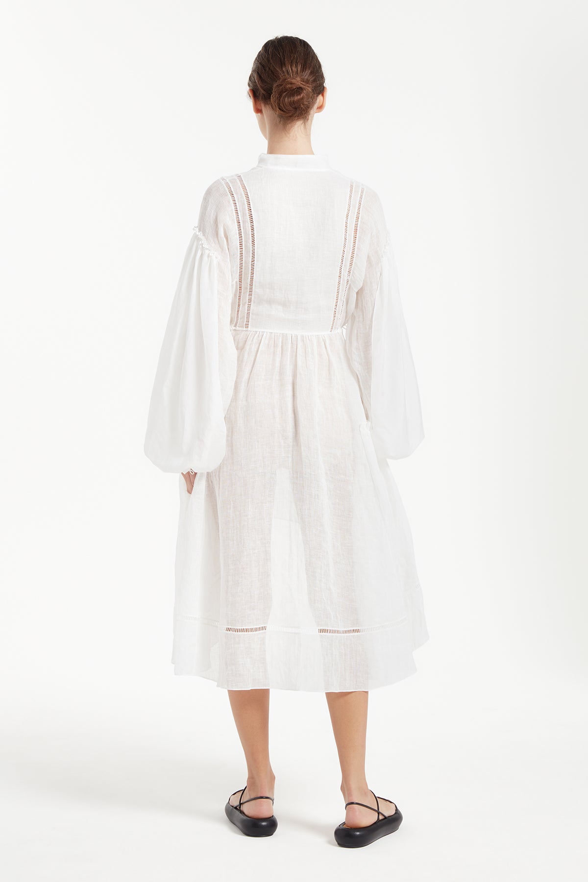 Hero Dress in Soft White | Noon By Noor