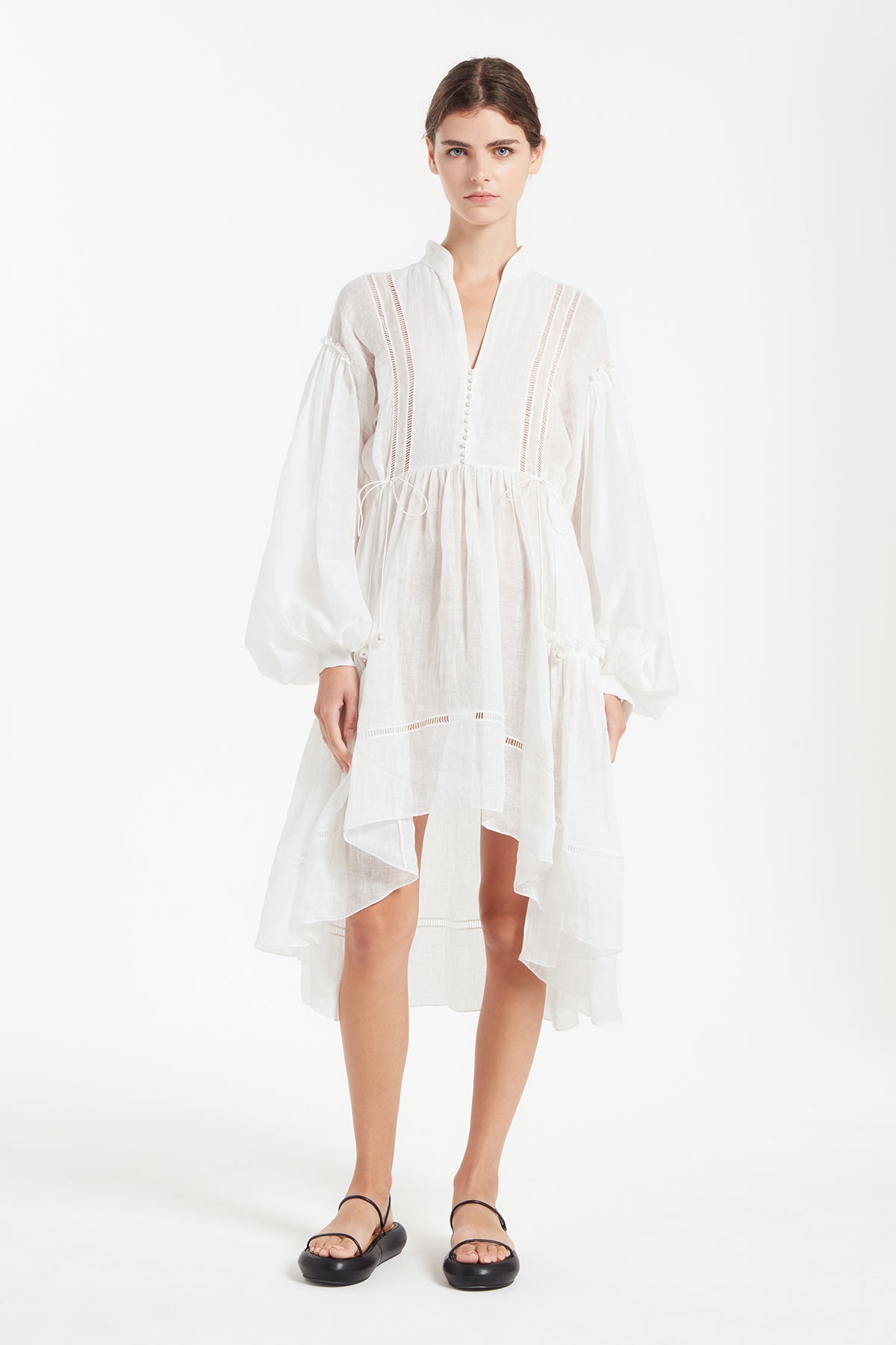 Hero Dress in Soft White | Noon By Noor