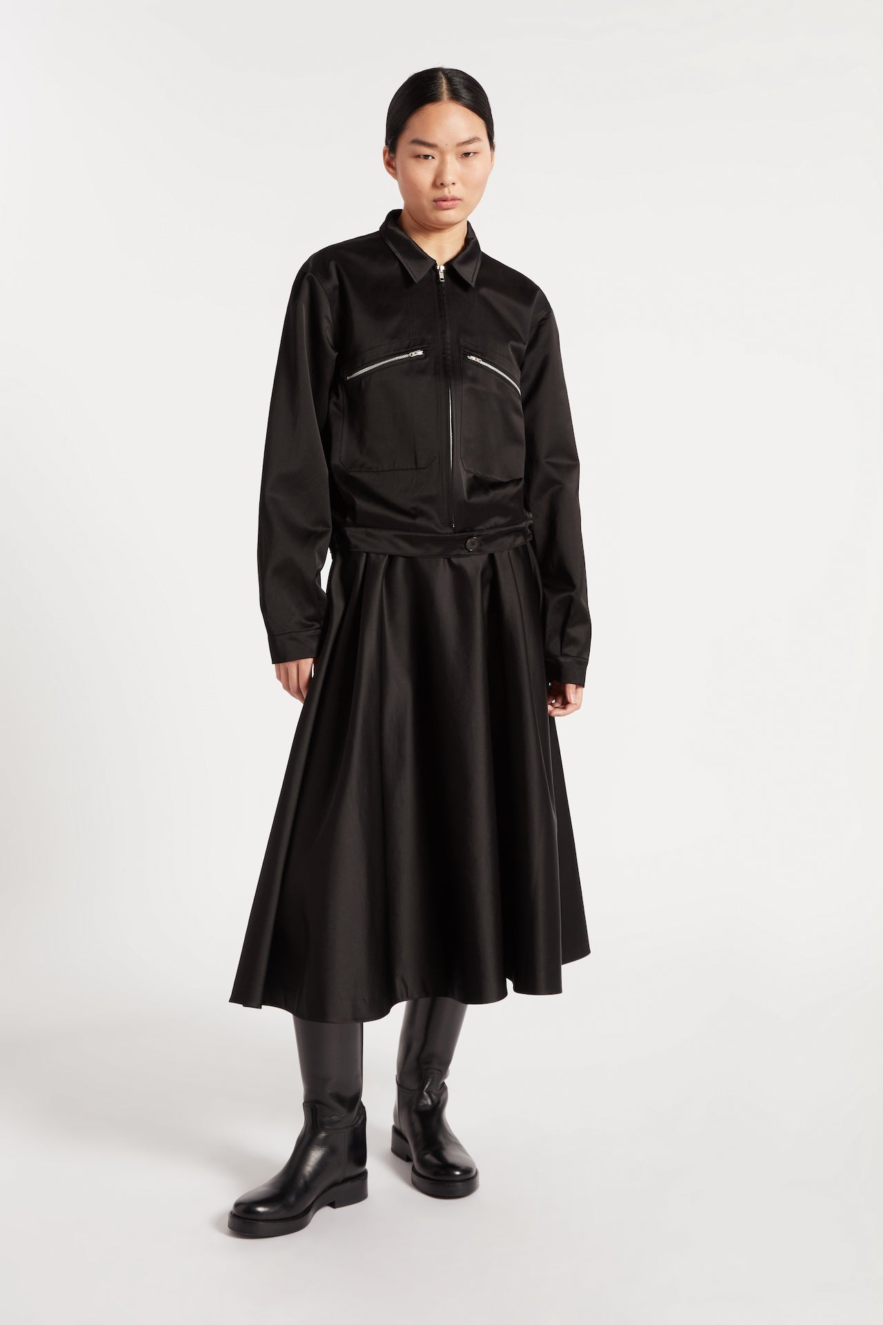 Hetty Skirt in Black | Noon By Noor