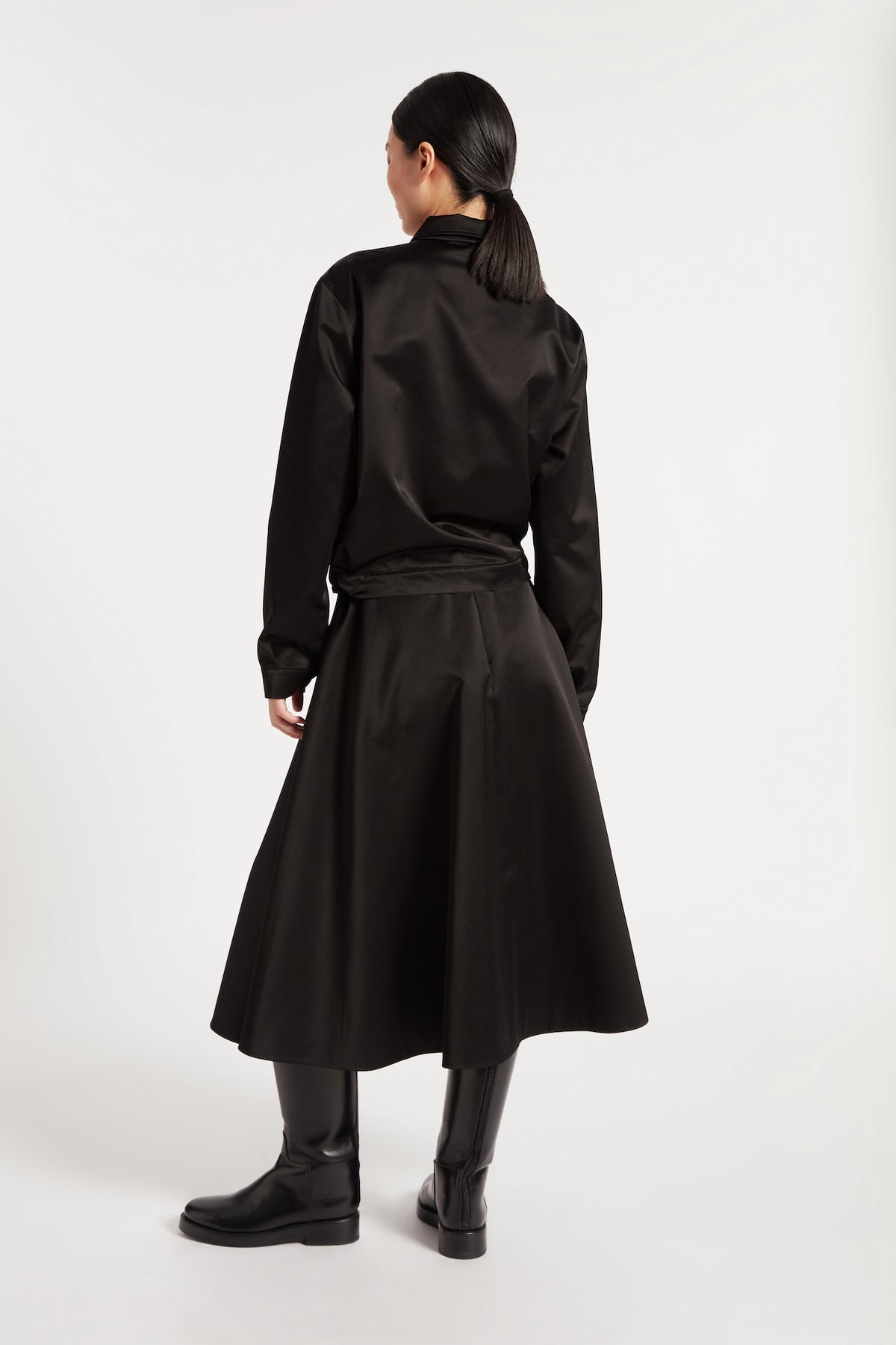 Hetty Skirt in Black | Noon By Noor