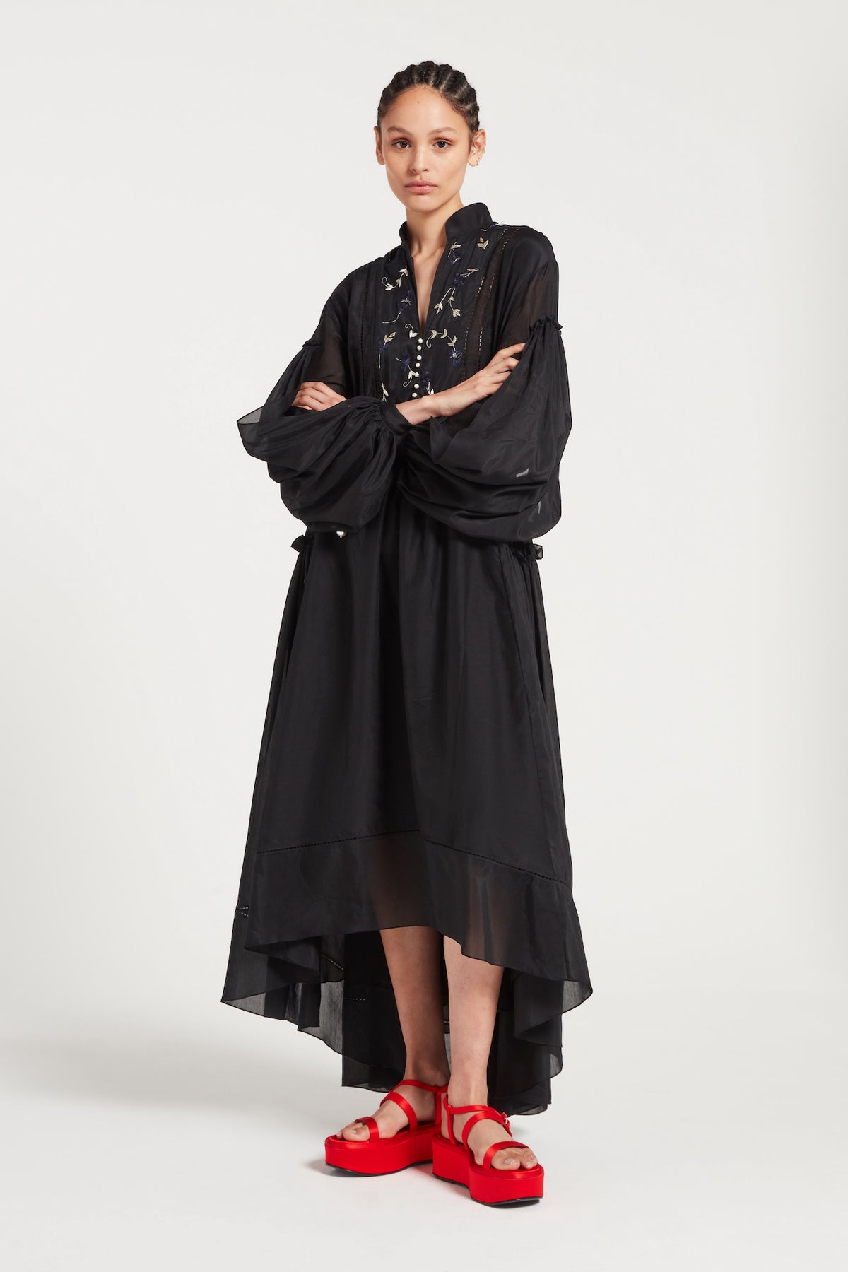 Juno Dress in Black | Noon By Noor