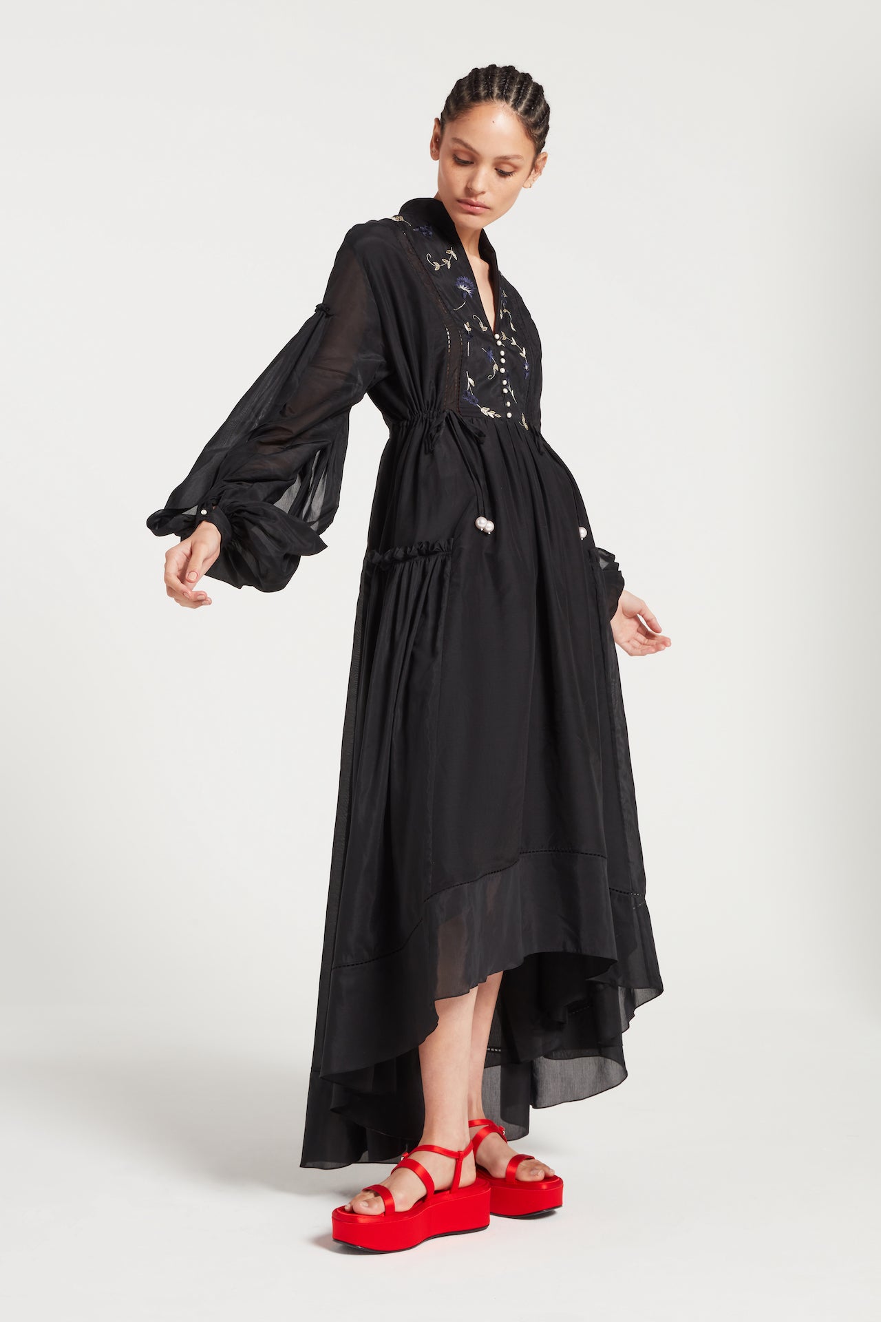 Juno Dress in Black | Noon By Noor
