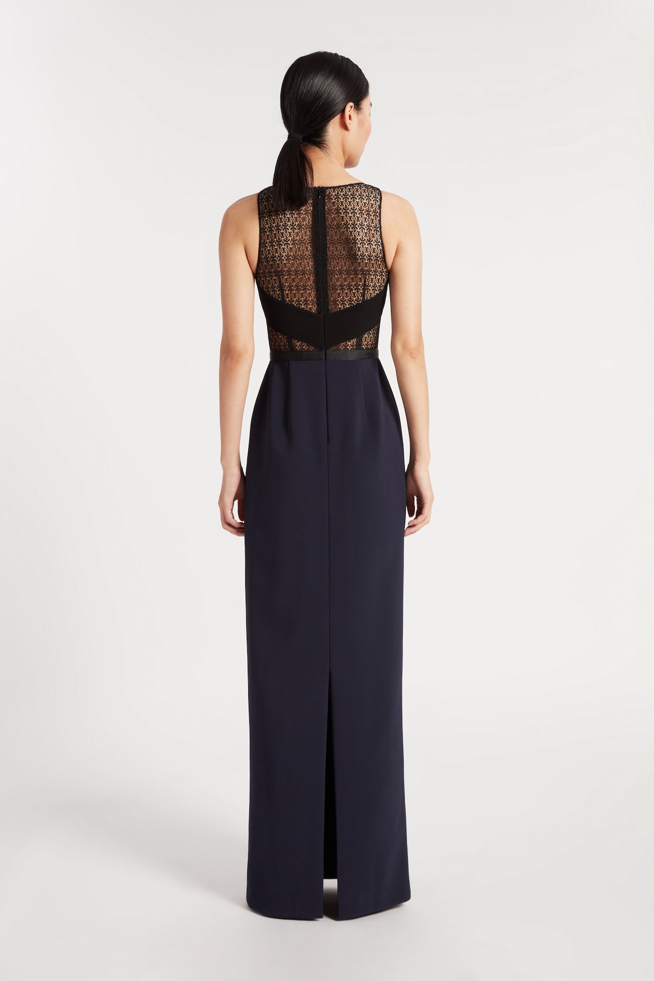 Mara Dress in Navy Black | Noon By Noor