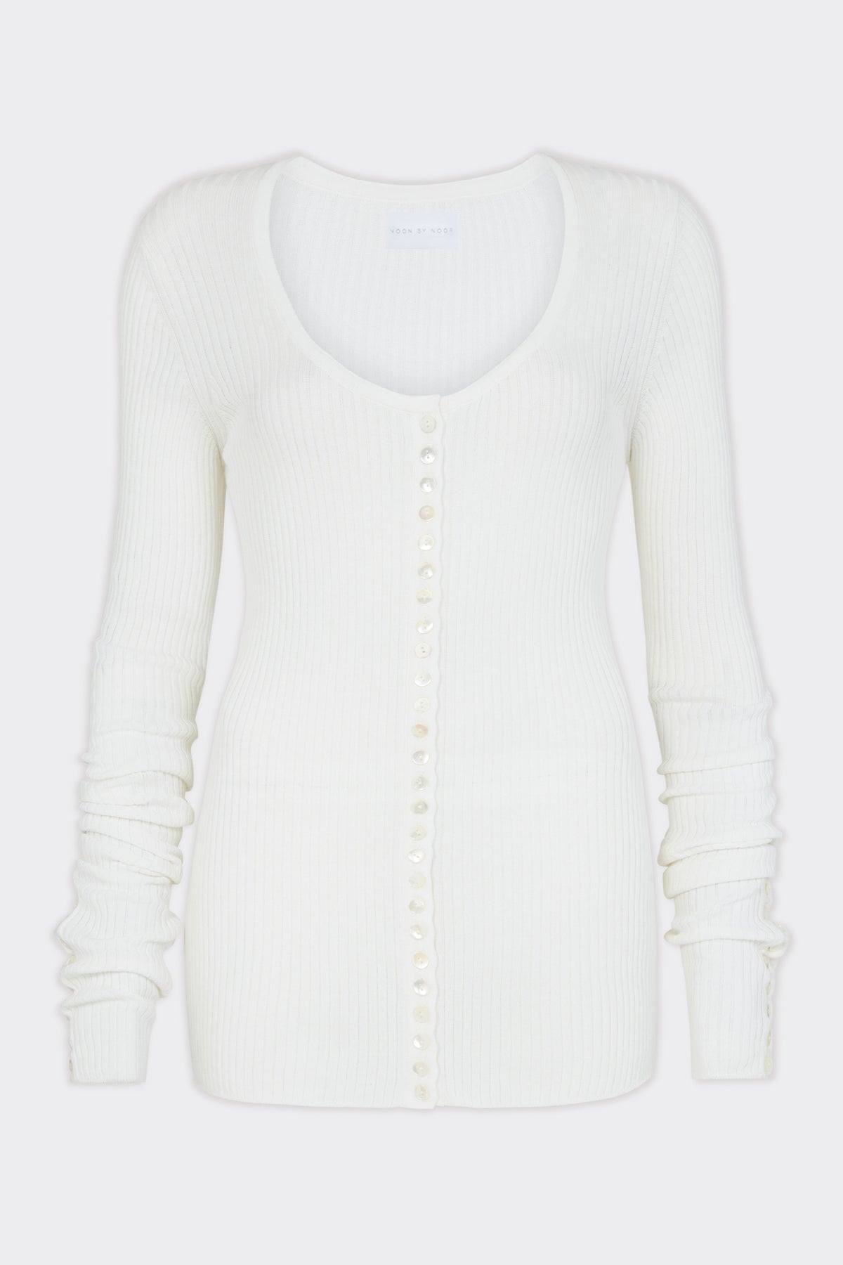Sonia Knit in White | Noon By Noor