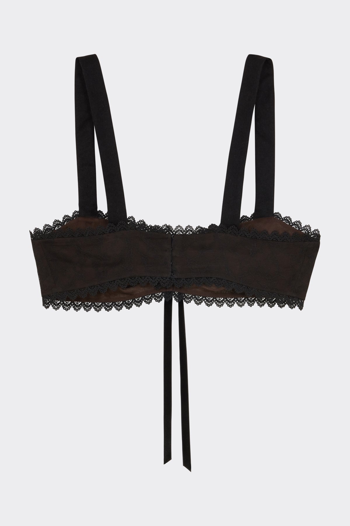 Christobel Bralette in Black Brown | Noon By Noor