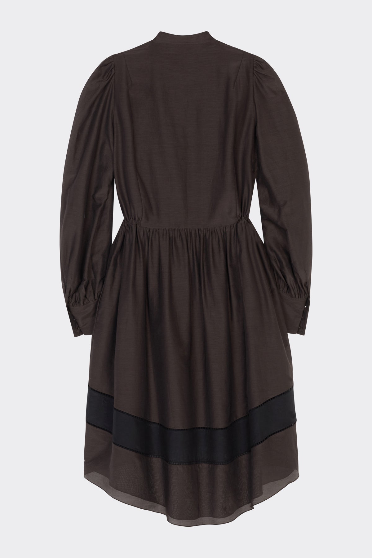 Pippa Dress in Brown Black | Noon By Noor