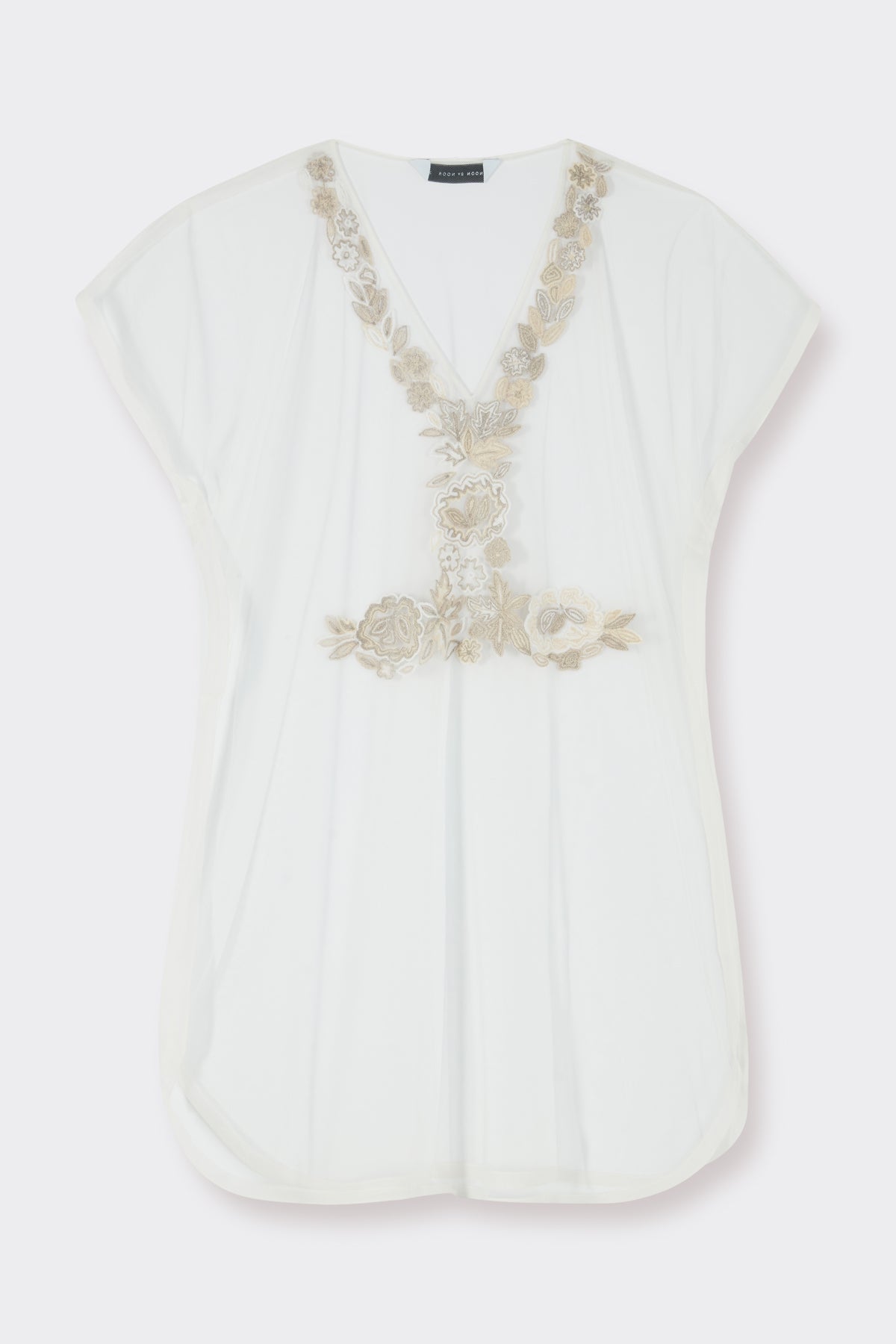 Danika Tunic in Soft White | Noon By Noor