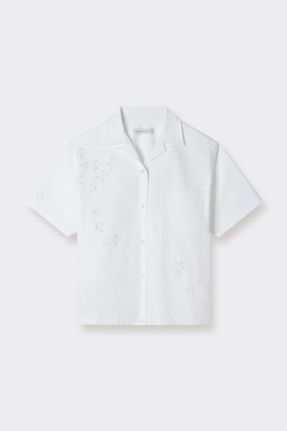 Aggie Shirt in White | Noon By Noor