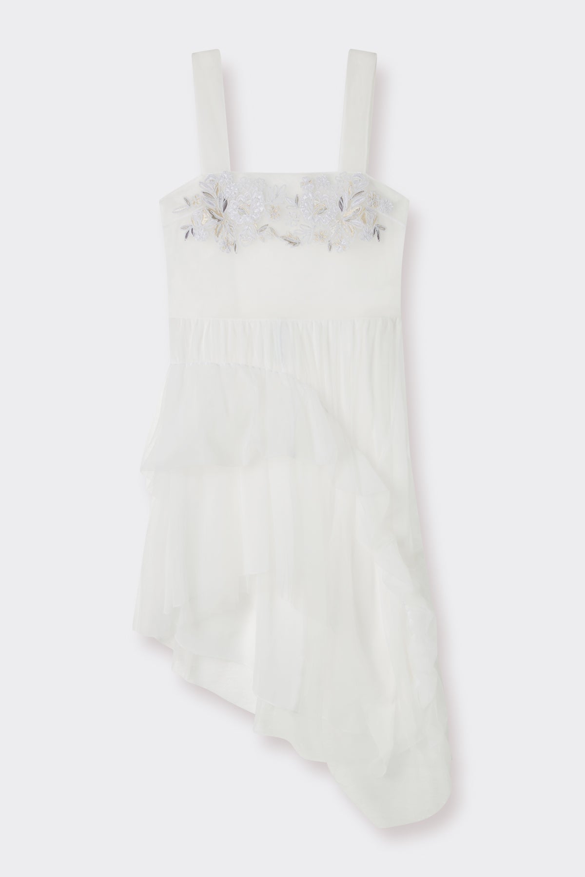 Nala Dress in Tulle White | Noon By Noor