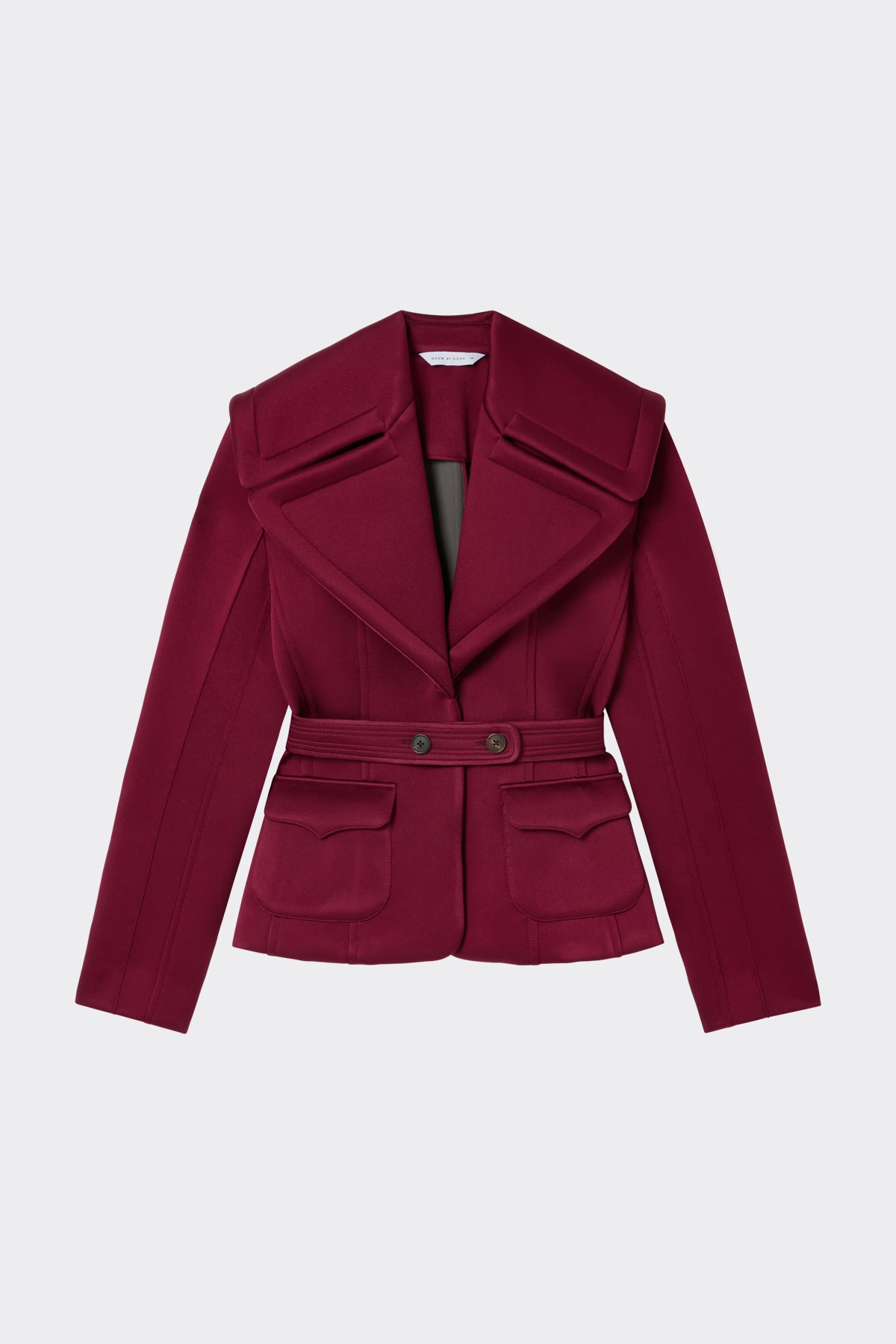 Bond Jacket in Deep Cherry | Noon By Noor