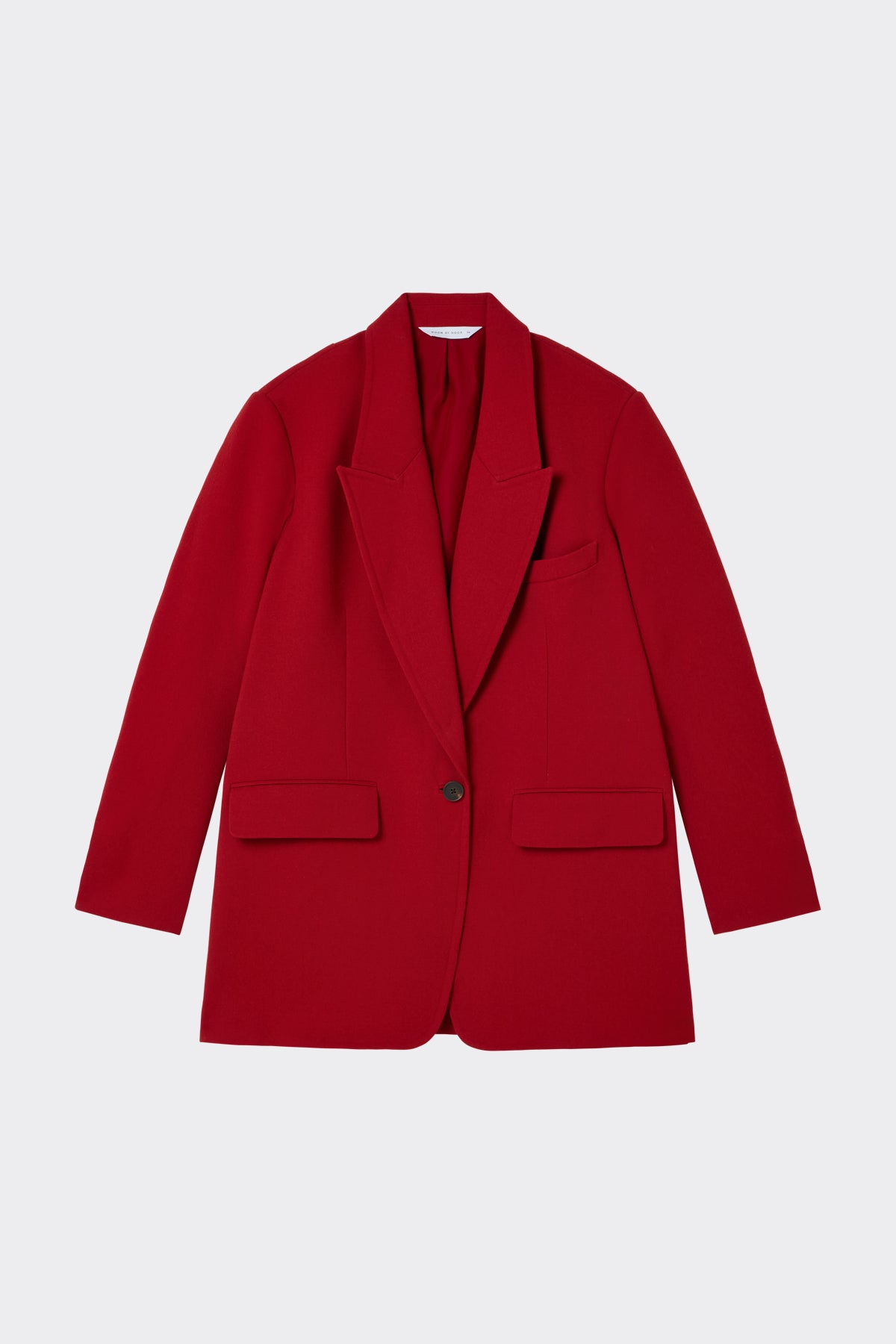 Wellbeck Jacket in Pillarbox Red | Noon By Noor