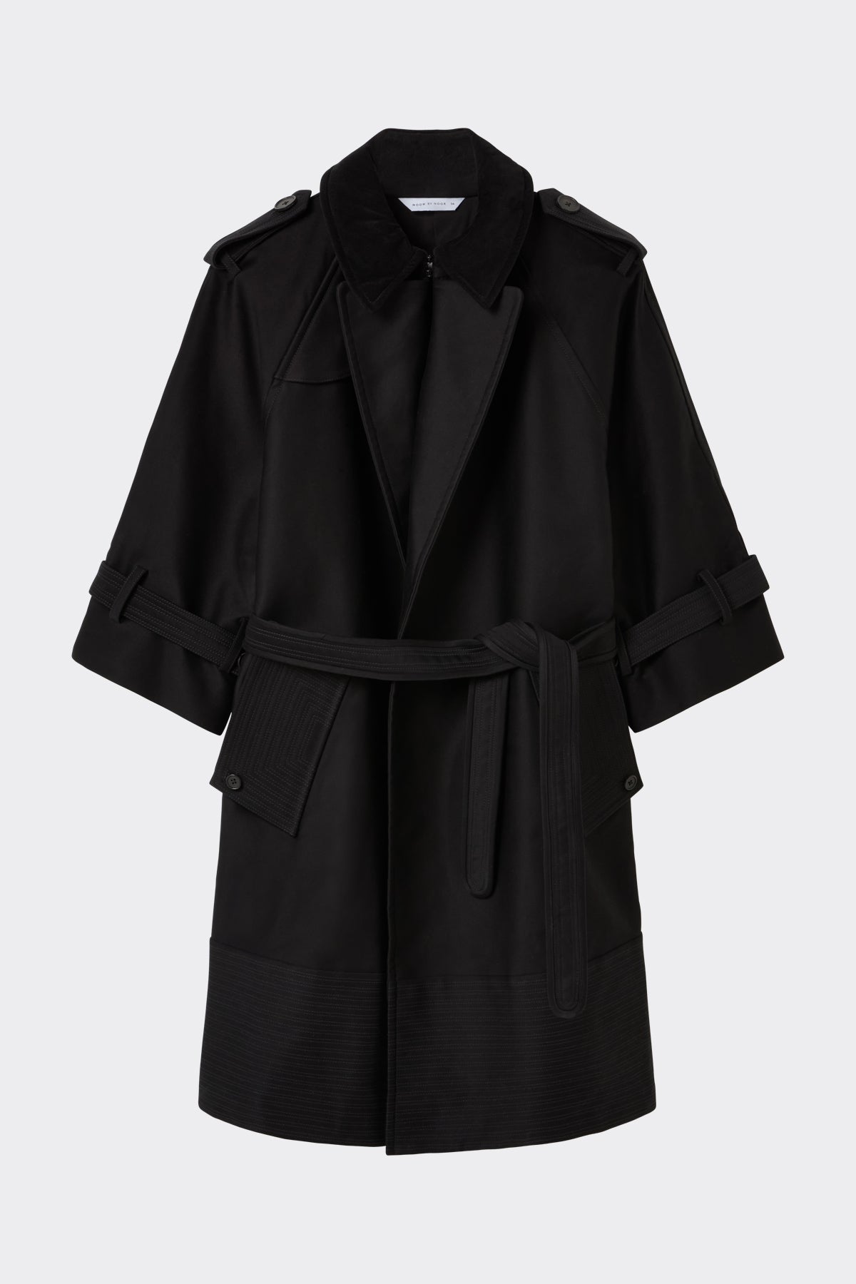 Parklane Coat in Black | Noon By Noor