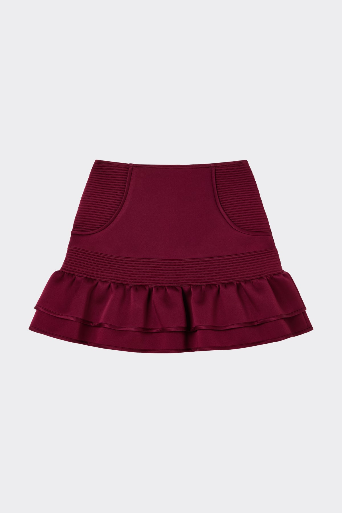 Roza Skirt in Deep Cherry| Noon by Noor