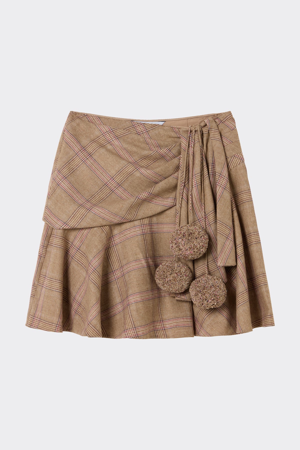 Agatha Skirt in Sand Glein | Noon By Noor