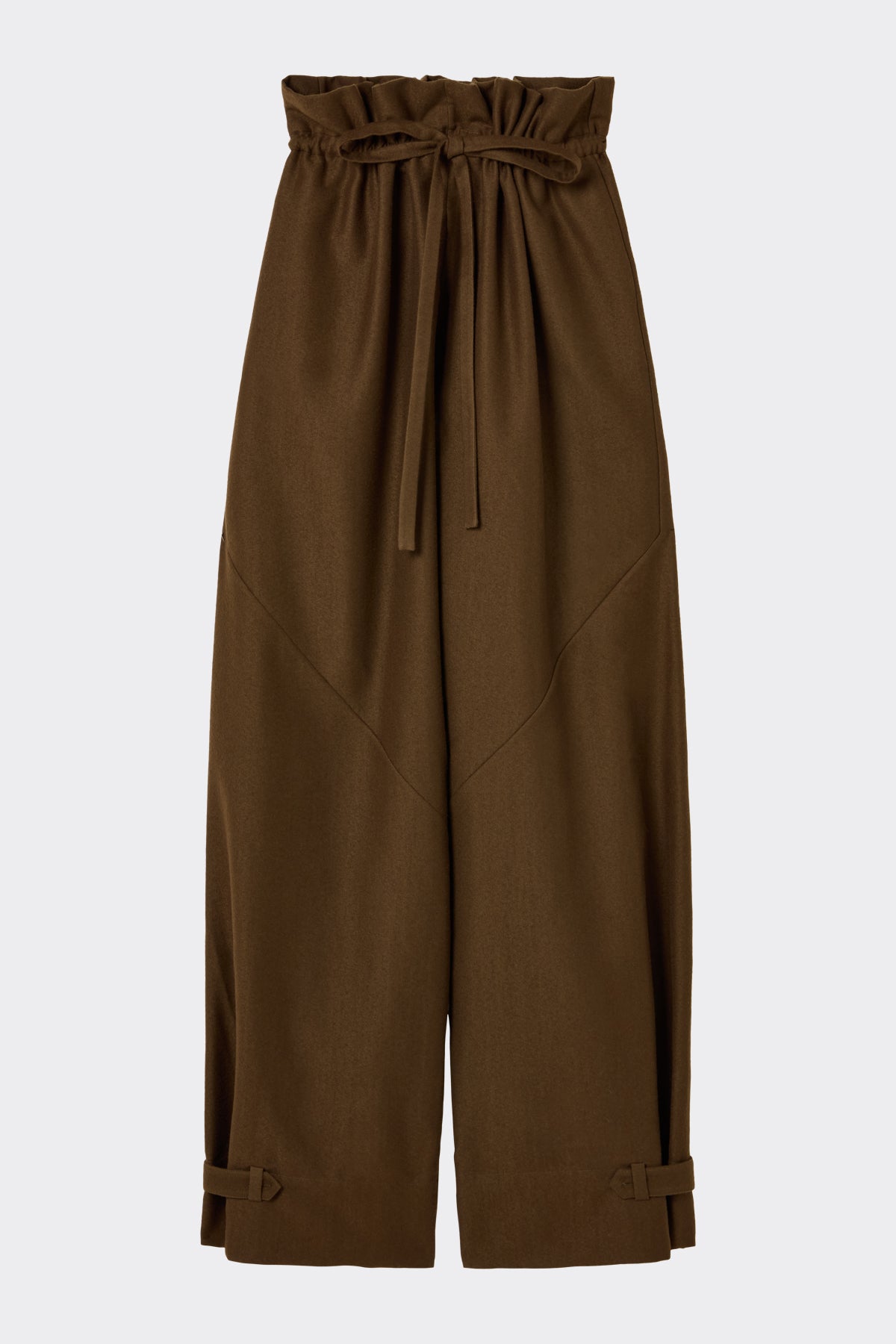 Manuela Trouser in Dark Khaki| Noon by Noor