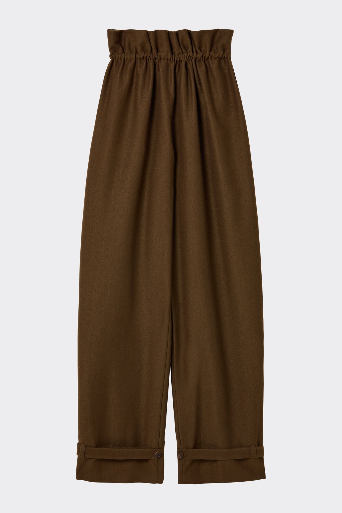 Manuela Trouser in Dark Khaki | Noon By Noor