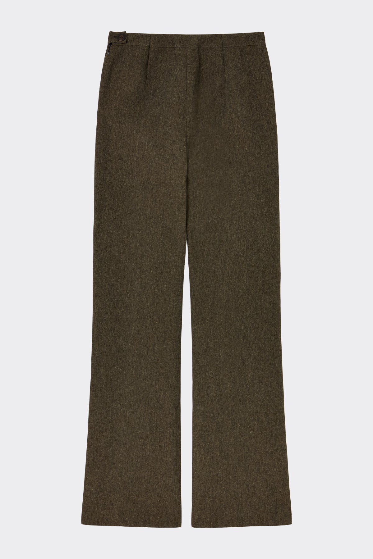 Liza Trouser in Khaki| Noon by Noor