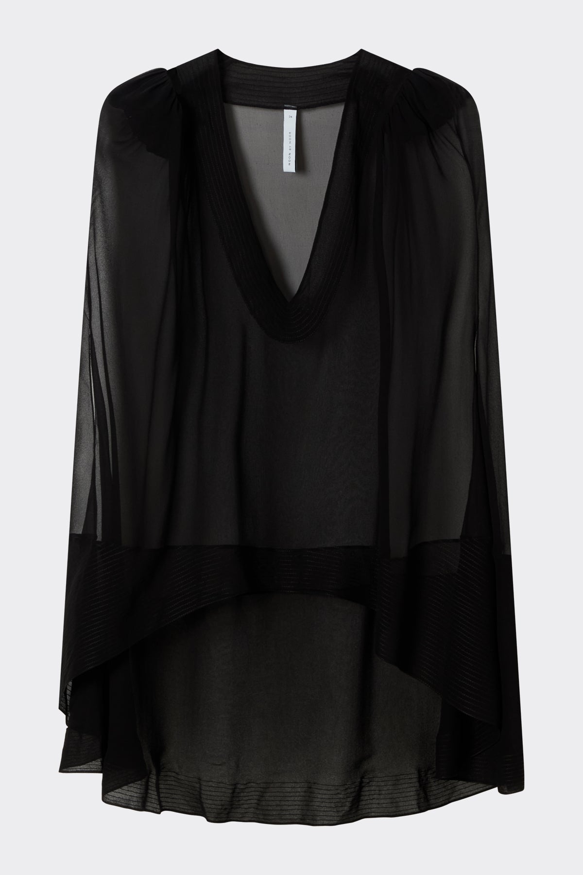 Tara Cover Up in Onyx Black | Noon By Noor