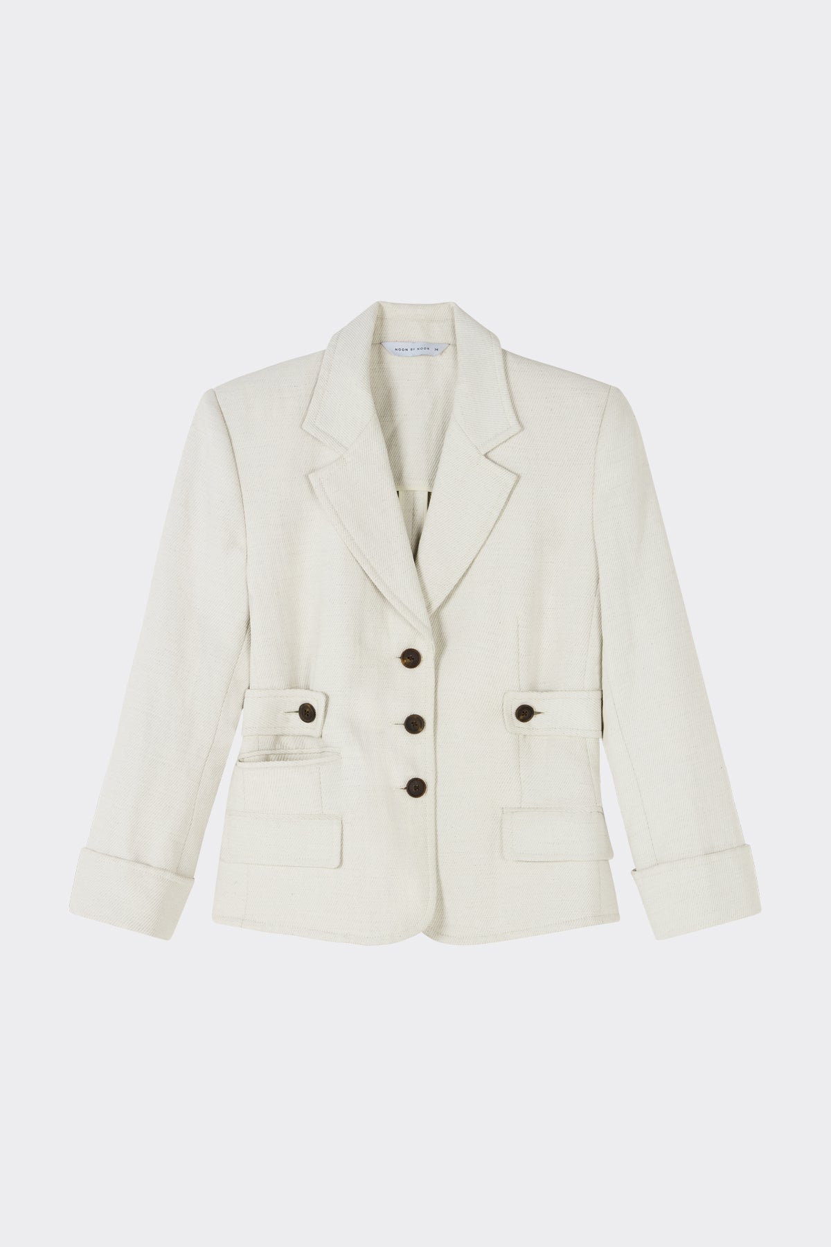 Tippy Jacket in Chalk White | Noon By Noor