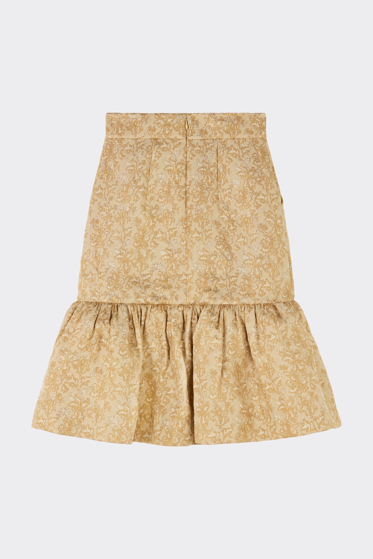 Polla Skirt in Pale Gold | Noon By Noor