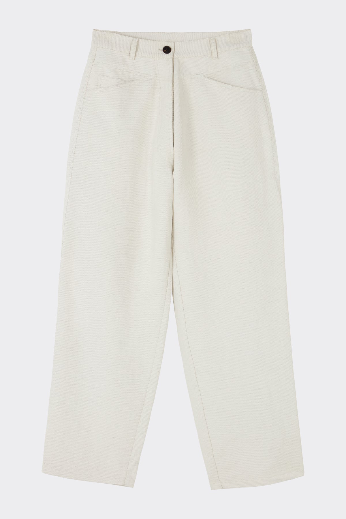 Shelly Trouser in Chalk White | Noon By Noor