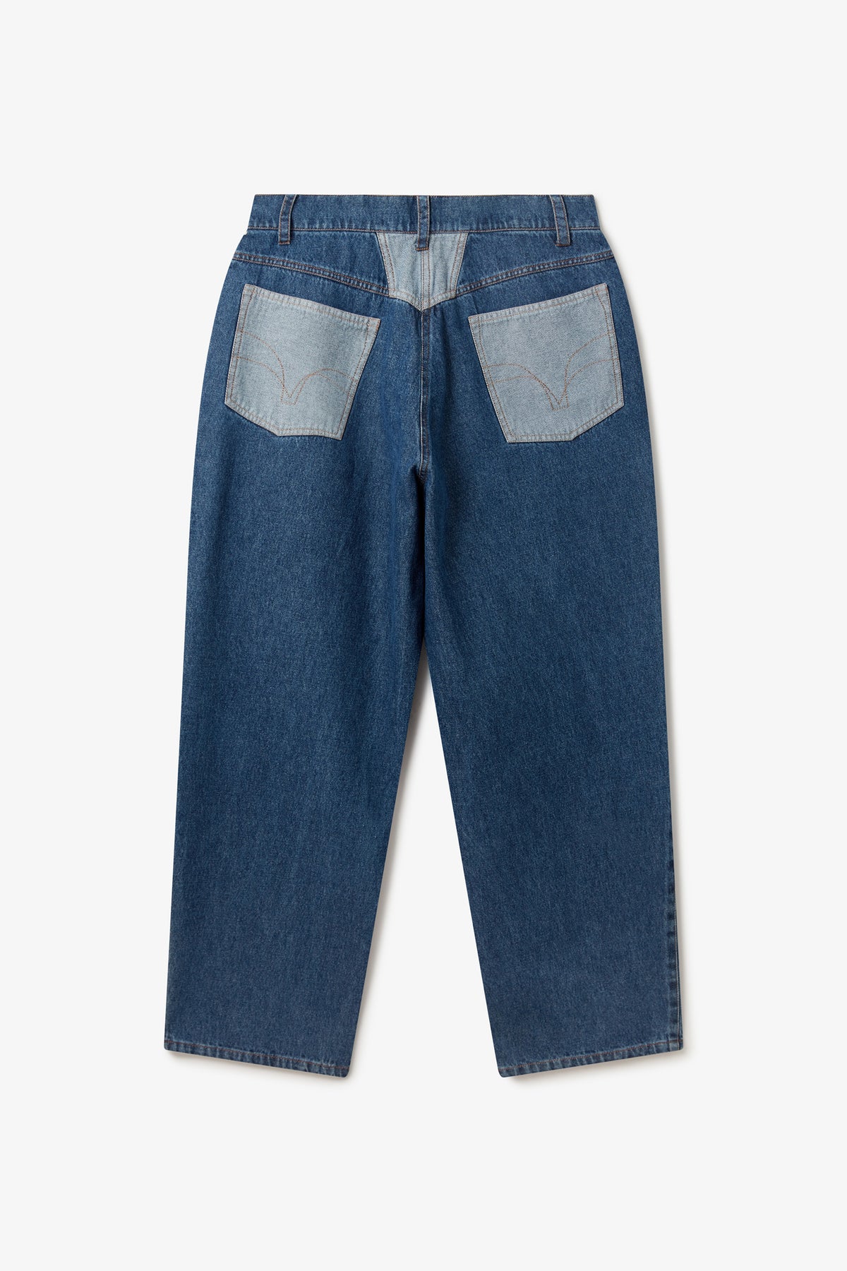 Venita Trouser in Mid Blue | Noon By Noor