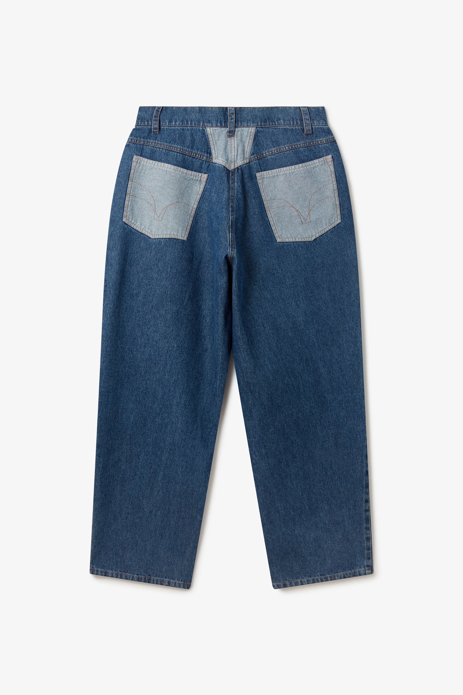 Venita Trouser in Mid Blue | Noon By Noor