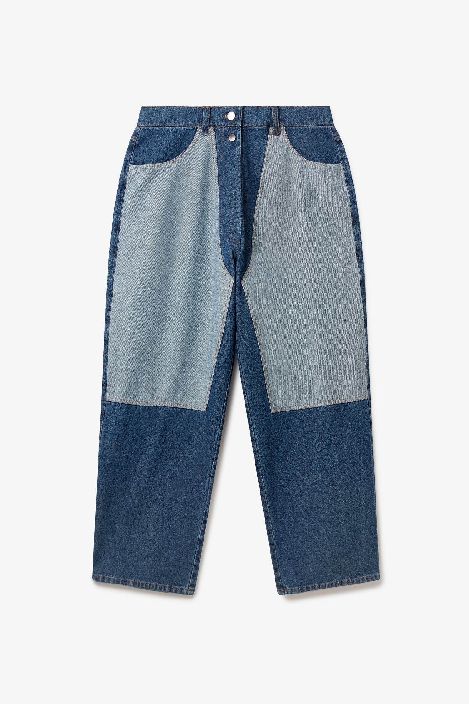 Venita Trouser in Mid Blue | Noon By Noor
