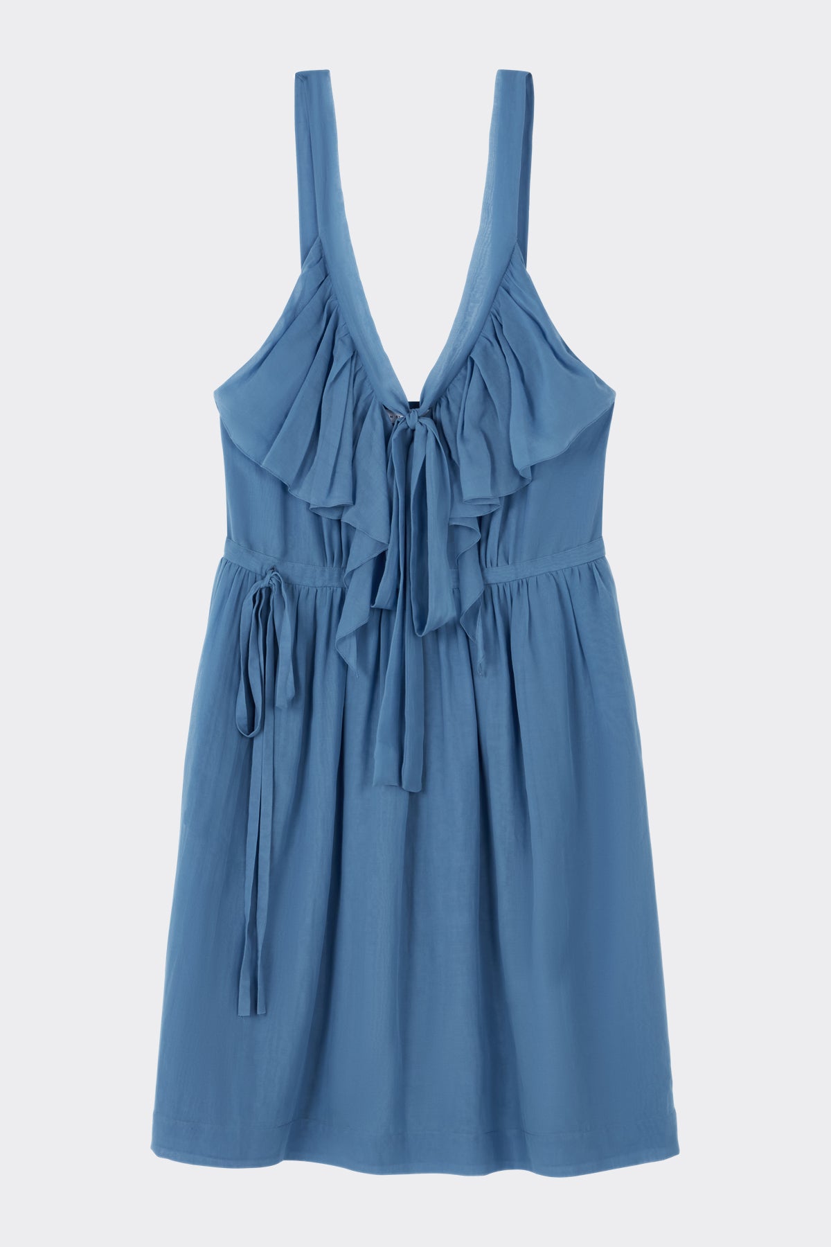 Marsa Dress in Mid Blue| Noon by Noor