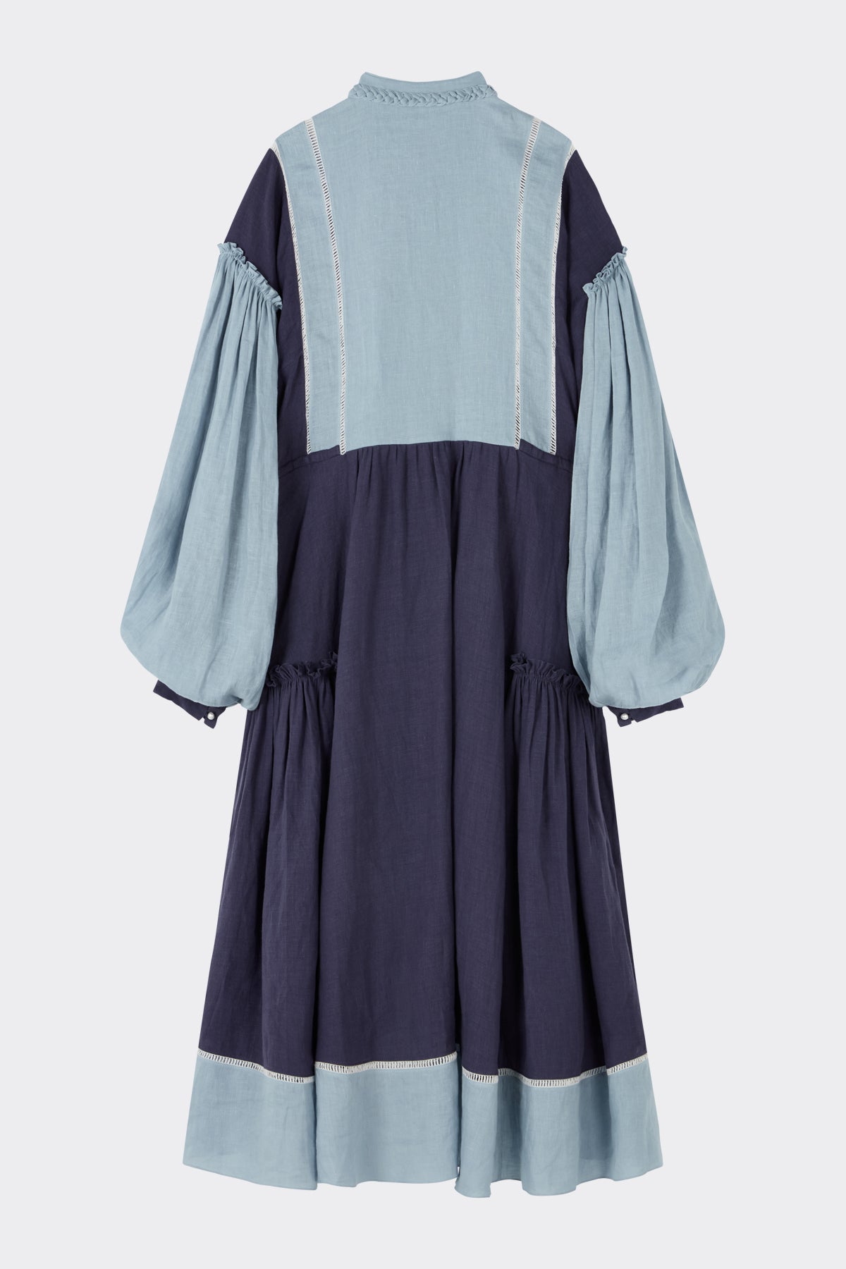 Hero Dress in Blue Mix | Noon By Noor