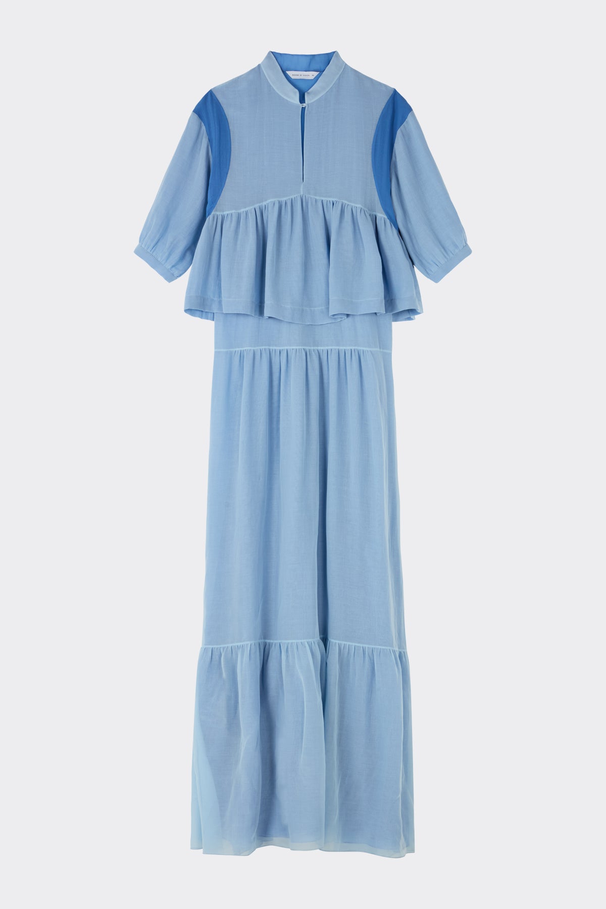 Pamela Dress in Blue Mix| Noon by Noor