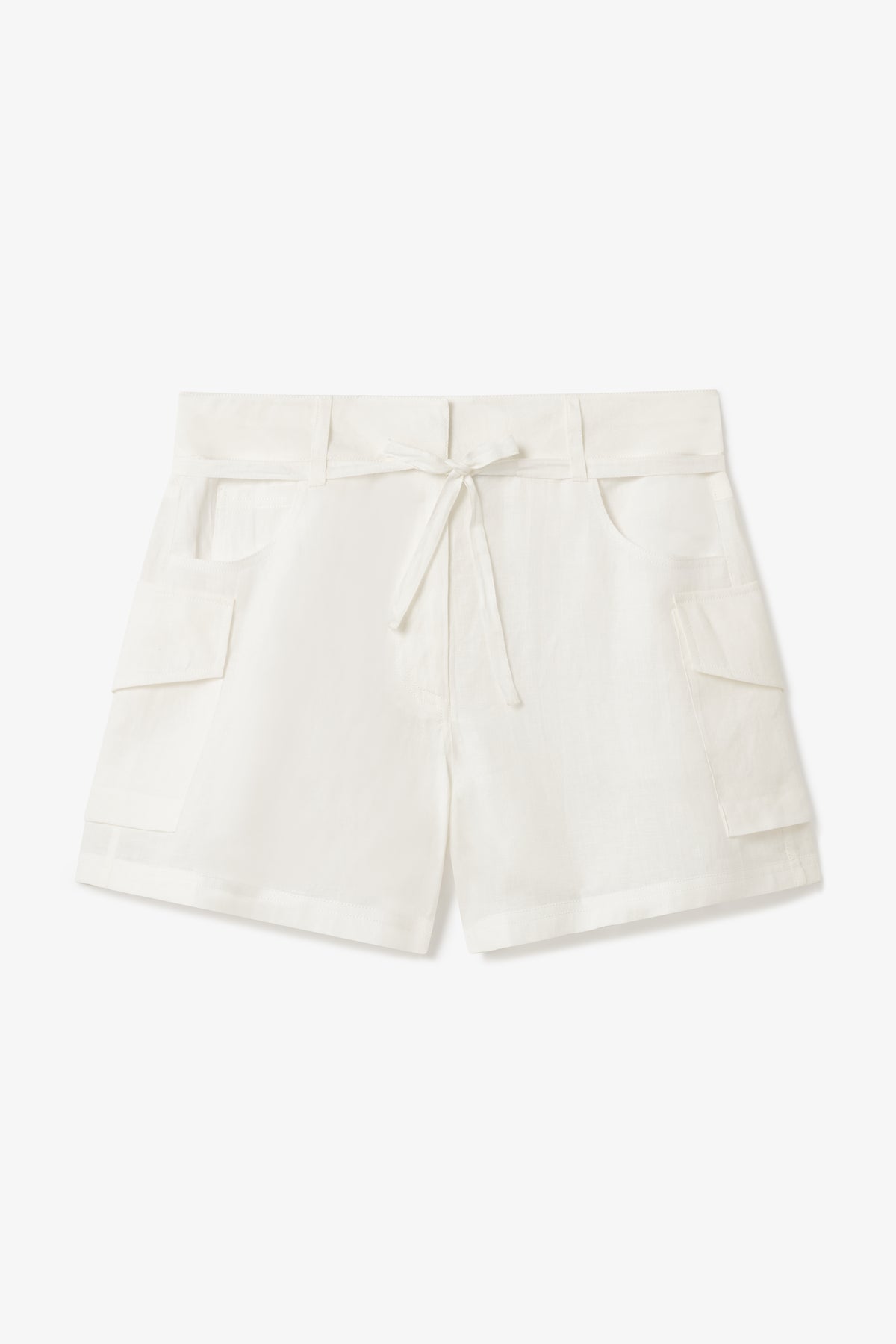 Makena Shorts in Soft White| Noon by Noor