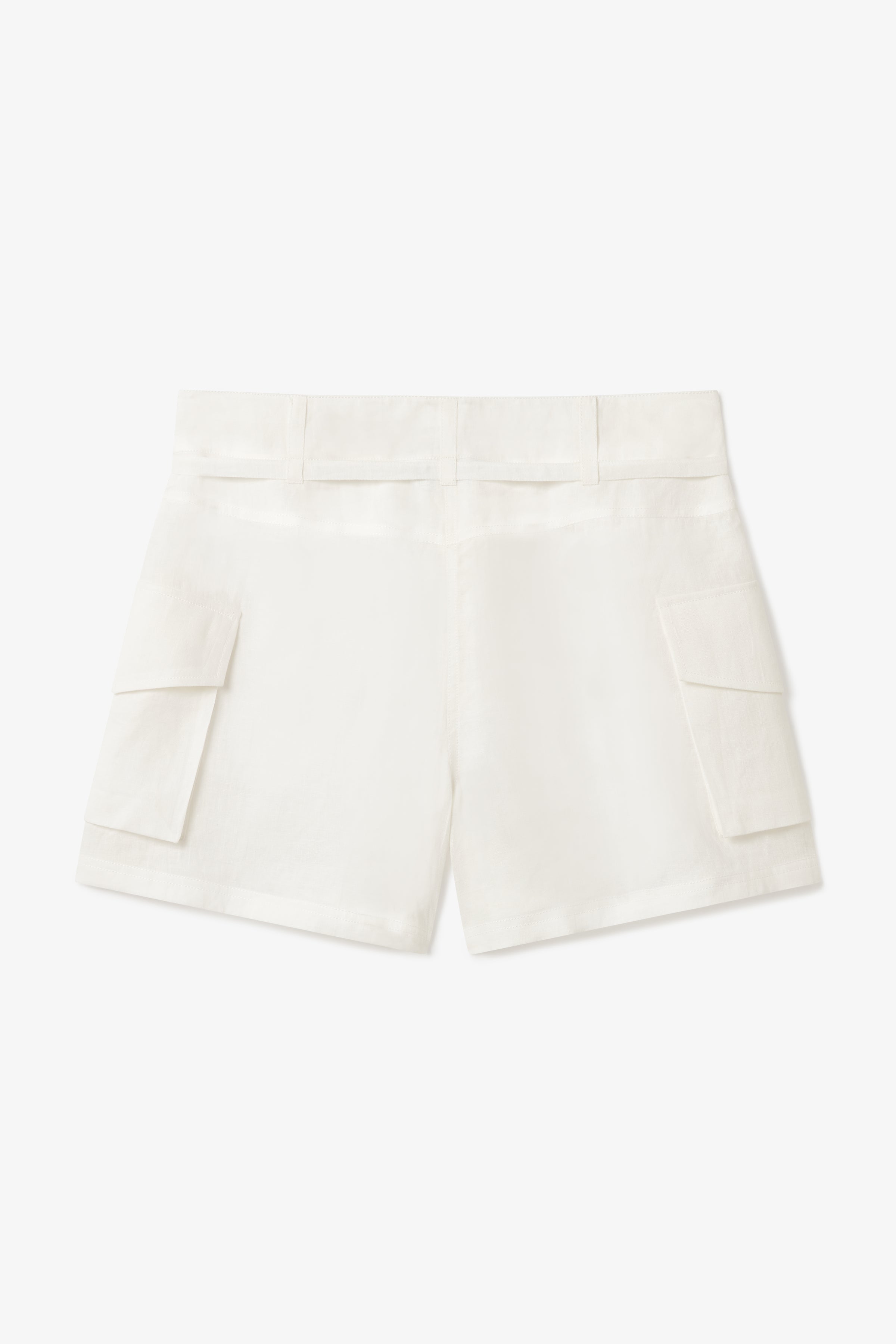 Makena Shorts in Soft White | Noon By Noor
