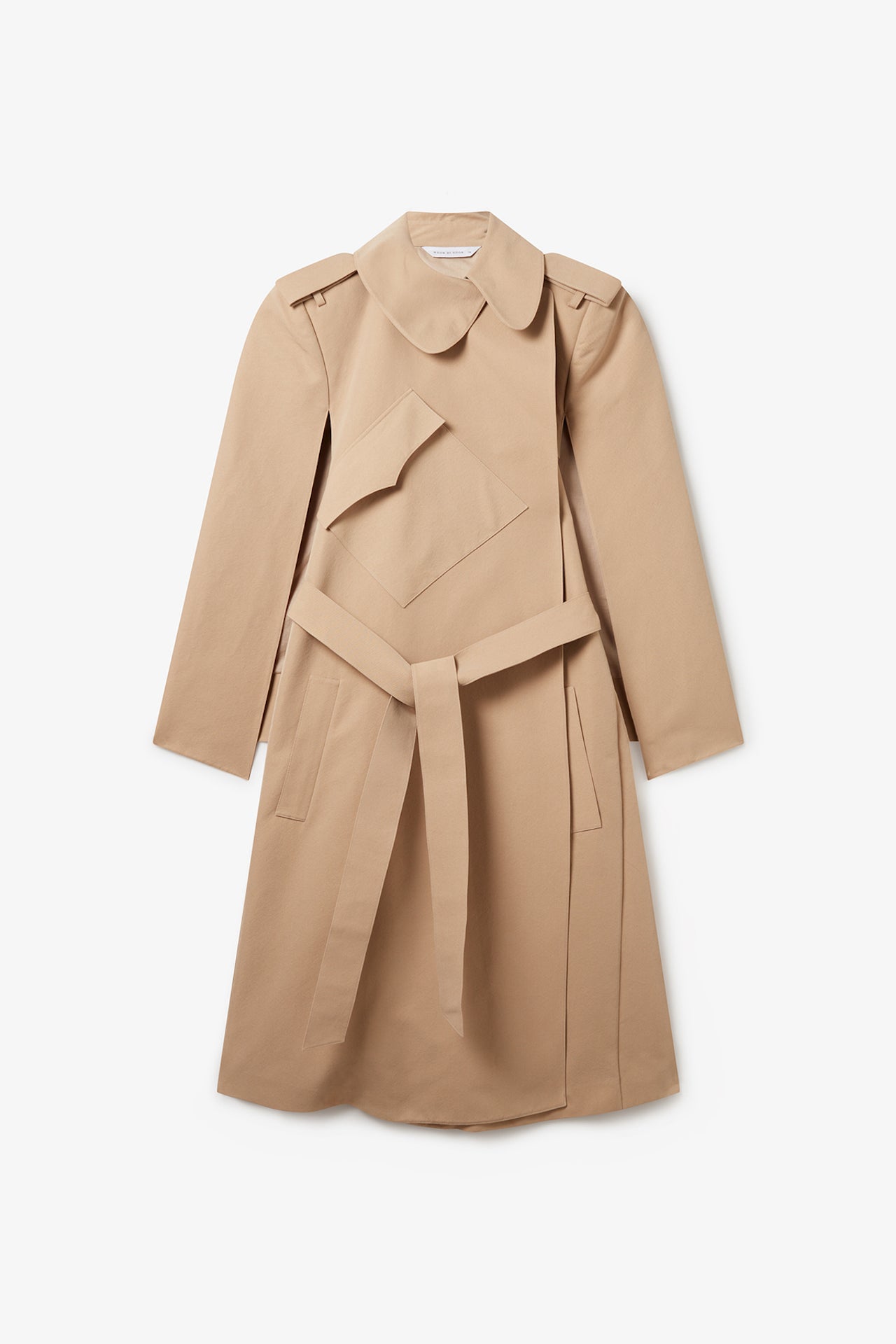 Aliya Coat in Sand | Noon By Noor