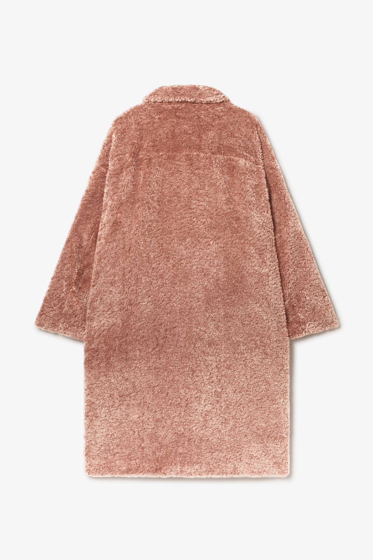 Deborah Coat in Dusk Pink| Noon by Noor