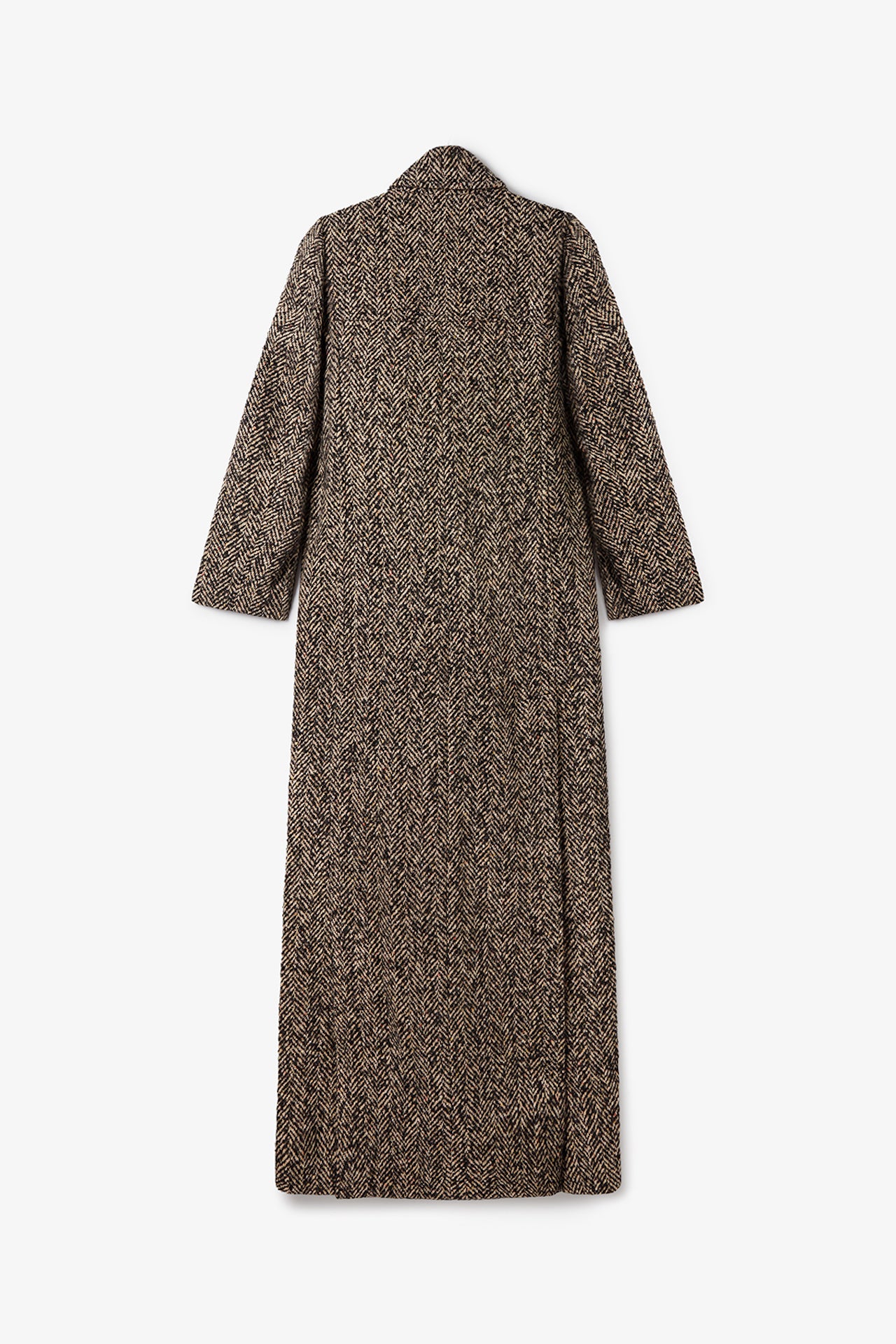 Waterloo Coat in Brown Black | Noon By Noor