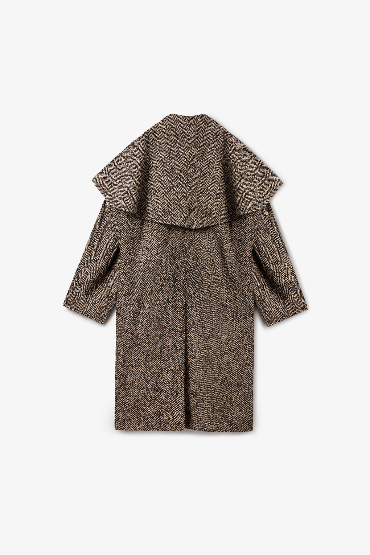 Mattias Coat in Brown Black | Noon By Noor