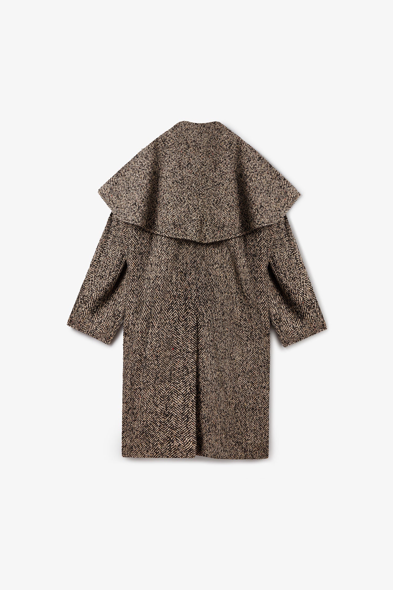 Mattias Coat in Brown Black | Noon By Noor