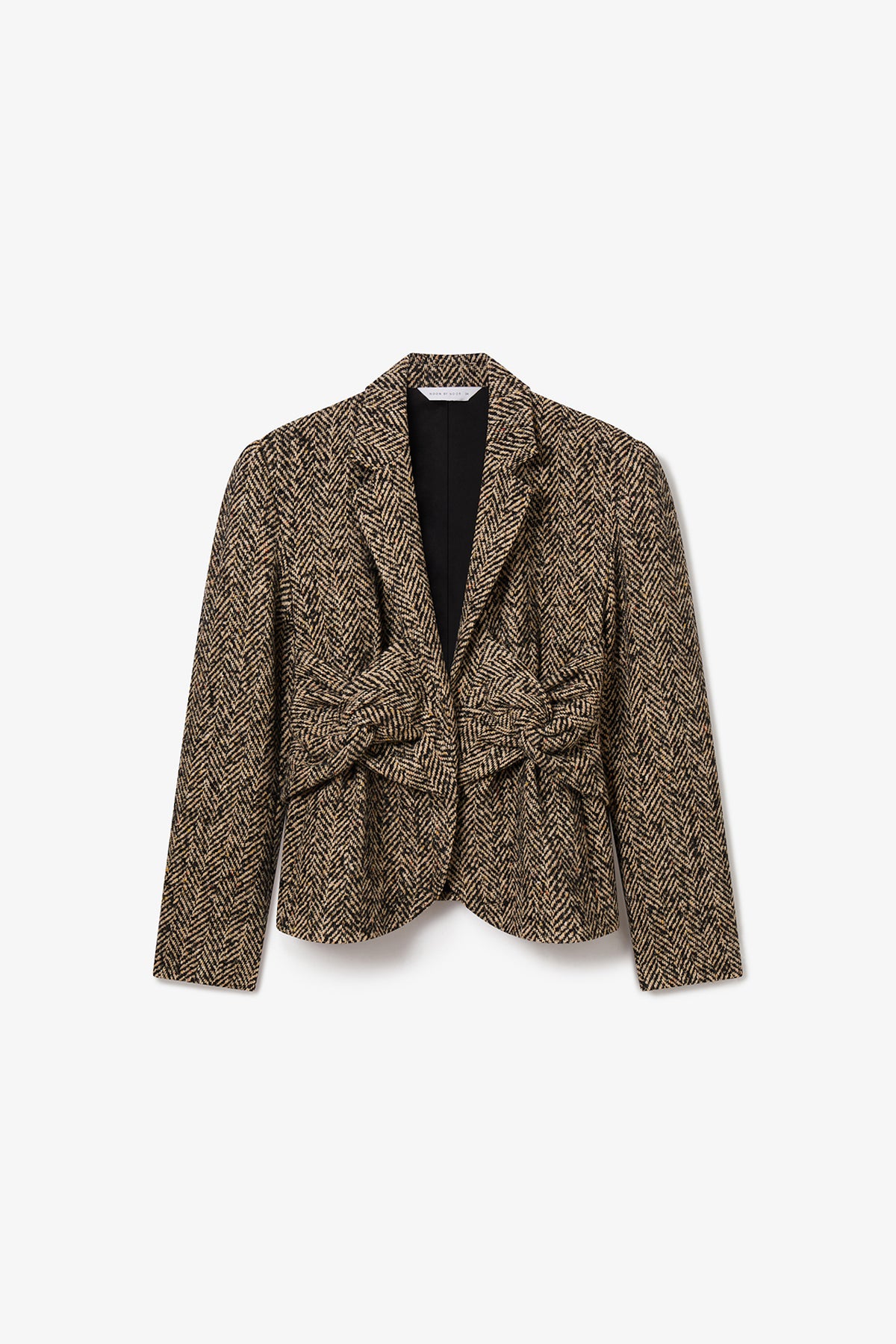 Sidarta Jacket in Brown Black | Noon By Noor