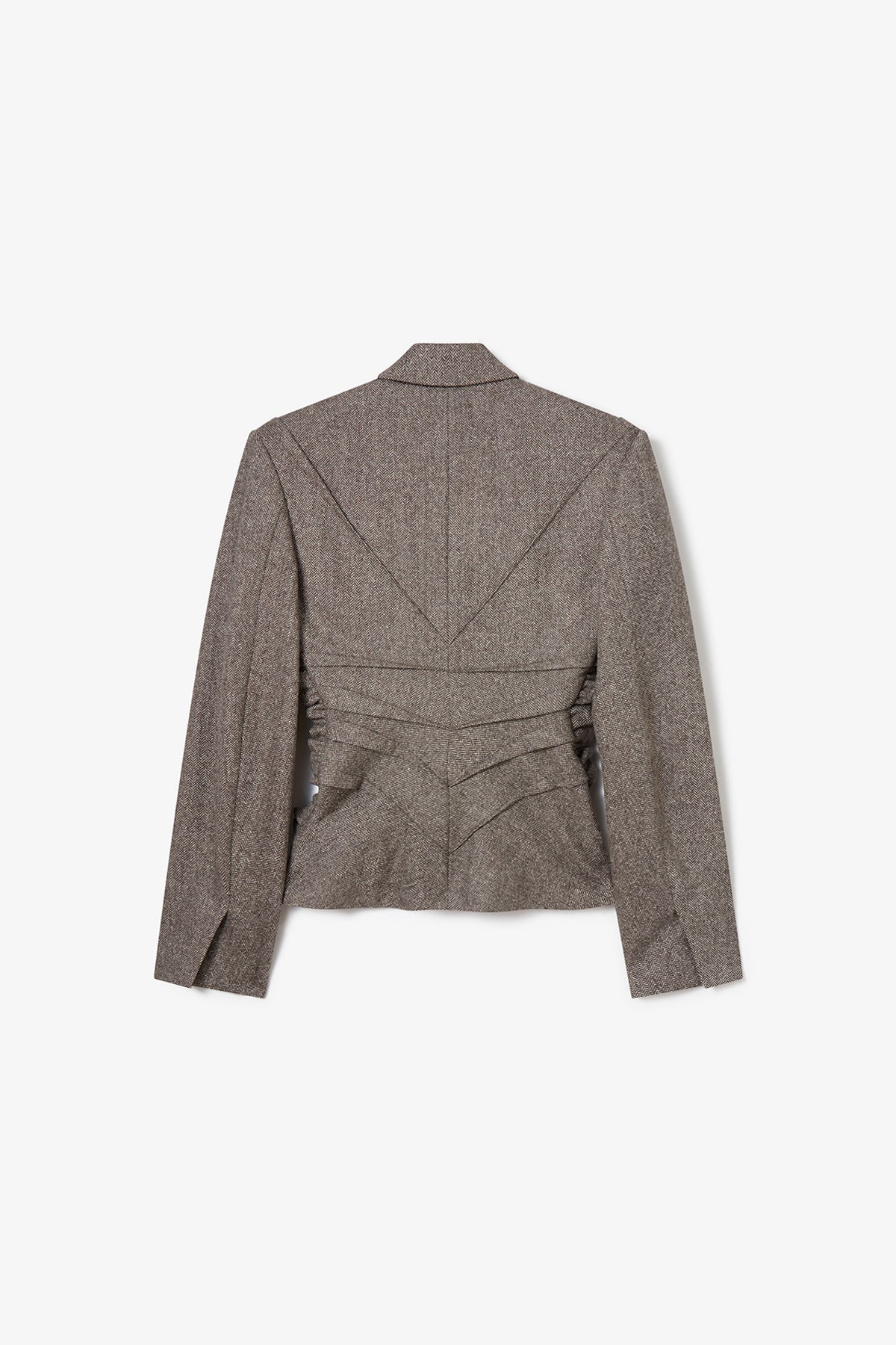 Zamalia Jacket in Dark chocolate | Noon By Noor