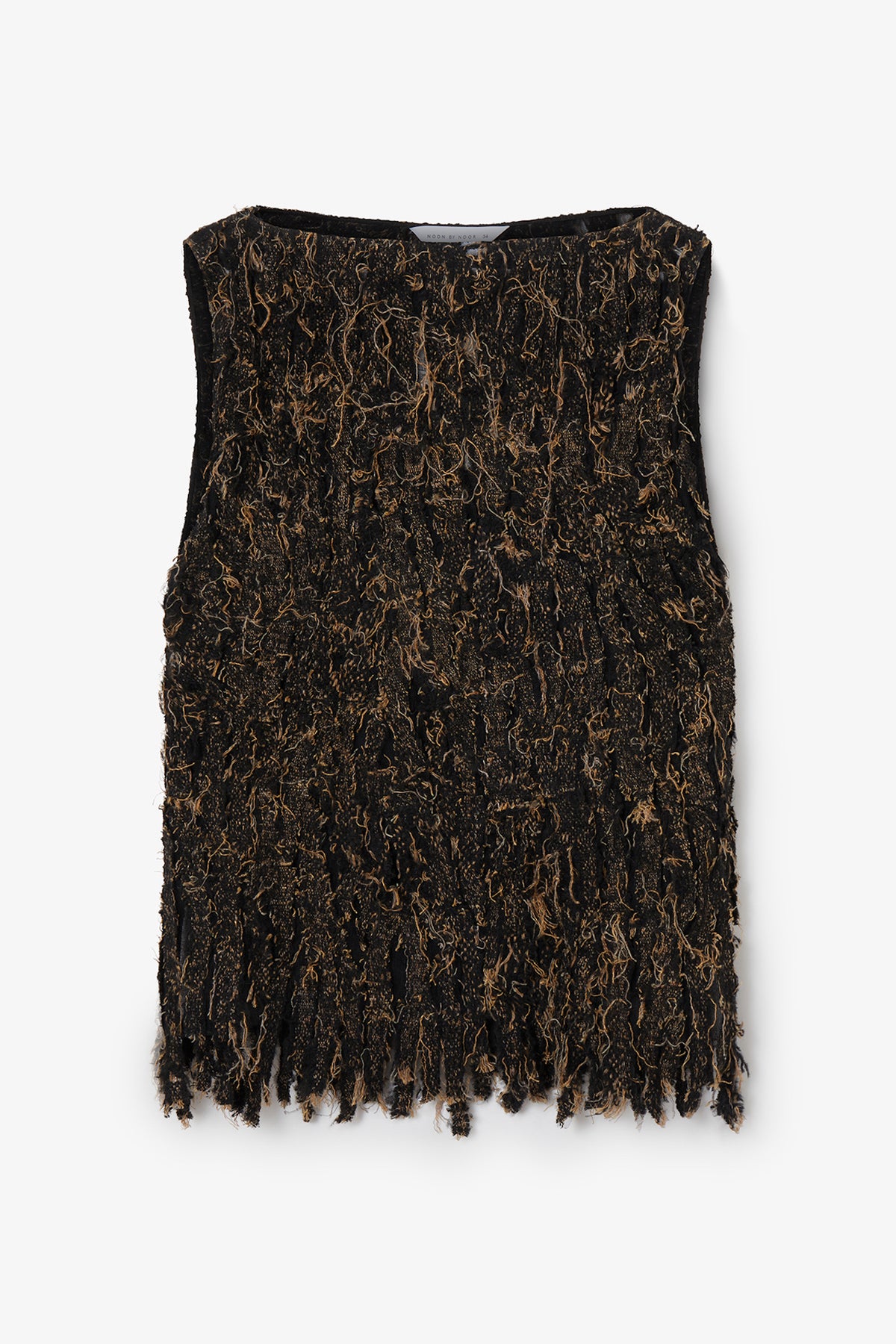Belinda Top in Black Caramel | Noon By Noor