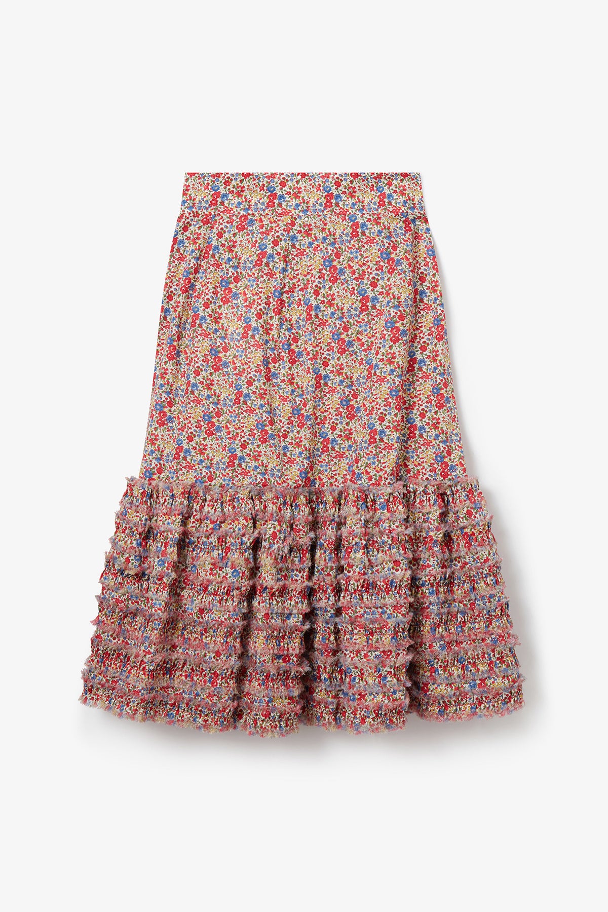 Polka Skirt in Ditsy Floral Print| Noon by Noor
