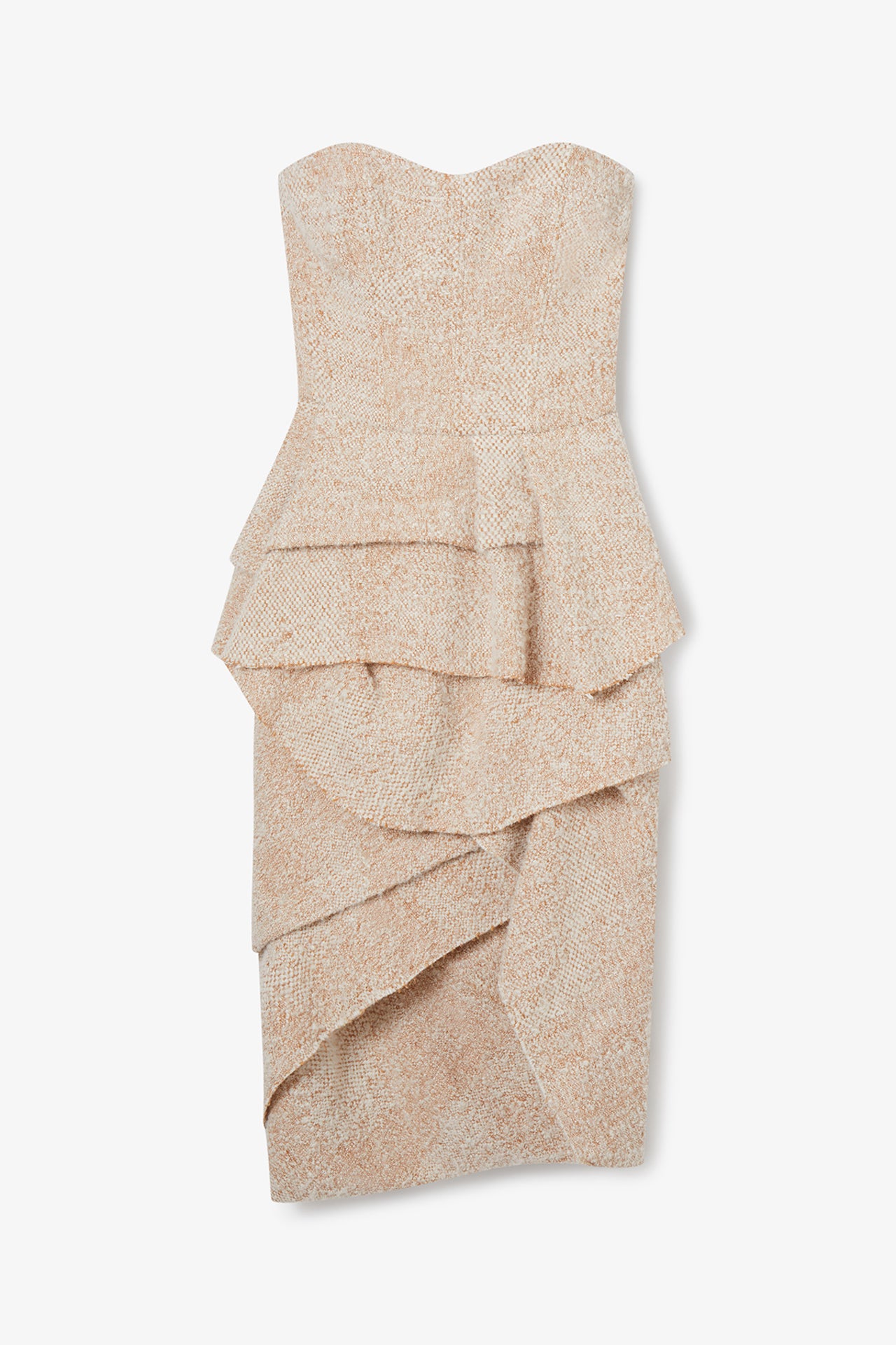 Glory Dress in Ivory Caramel | Noon By Noor