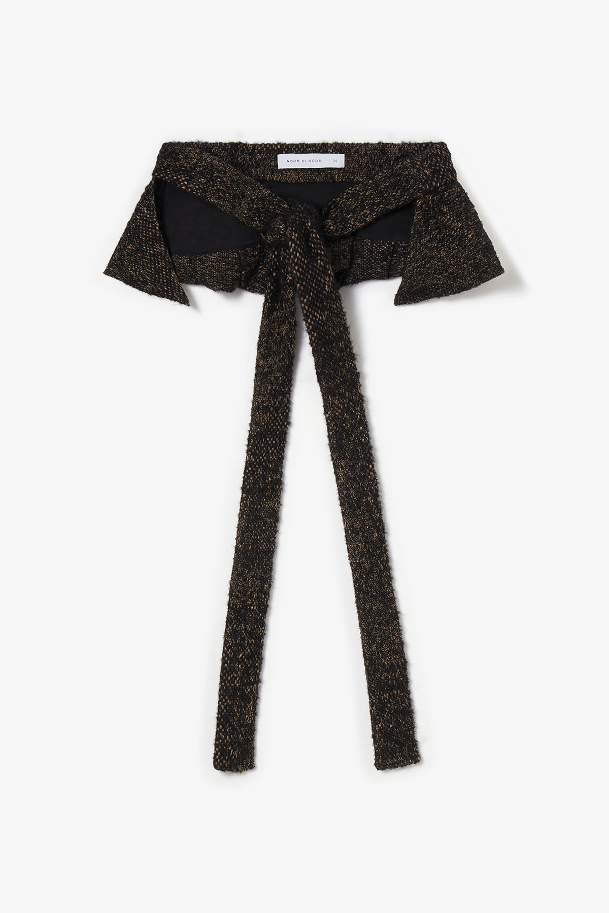 Belt in Black Caramel| Noon by Noor