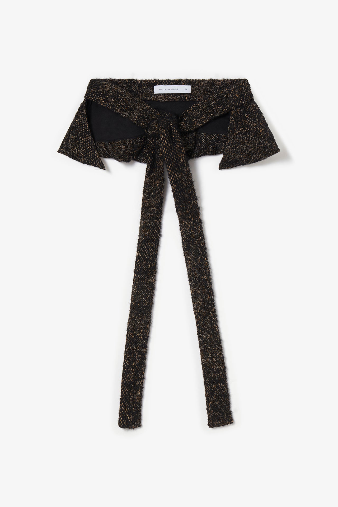 Belt in Black Caramel | Noon By Noor